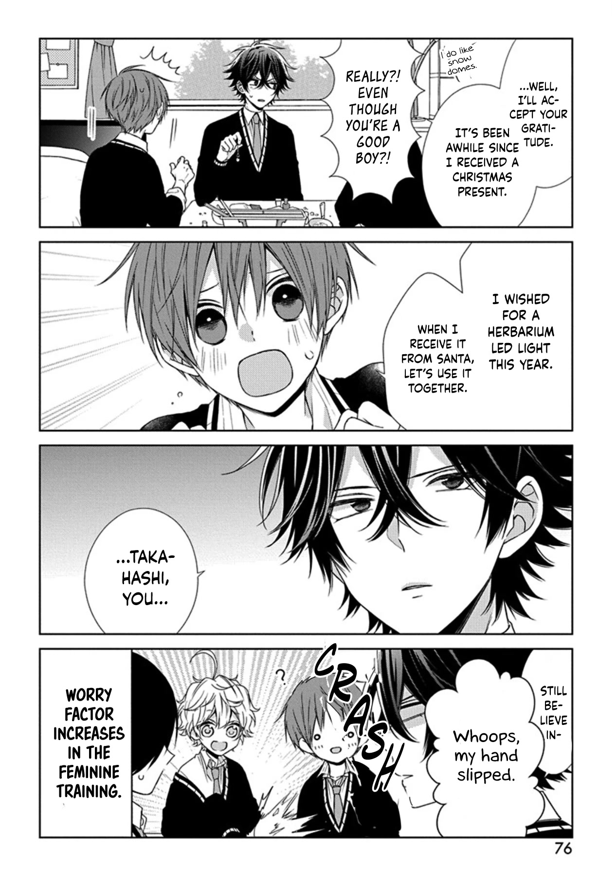I'll Start Being a Feminine Boy Chapter 54 page 8 - Chapter 54: Step 54
