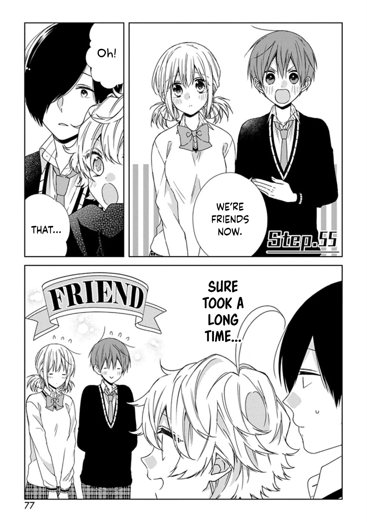 I'll Start Being a Feminine Boy Chapter 55 page 1 - Chapter 55: Step 55
