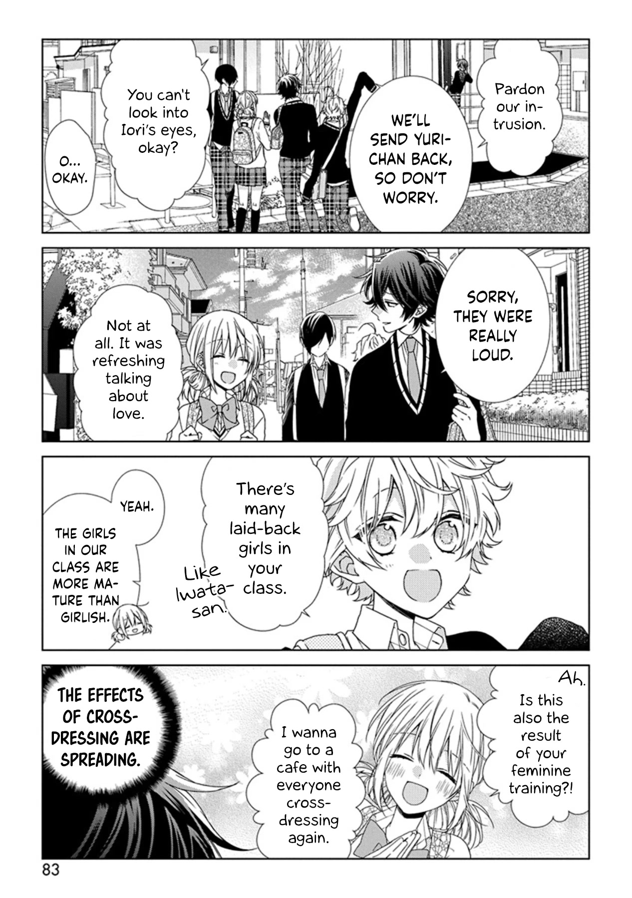 I'll Start Being a Feminine Boy Chapter 55 page 7 - Chapter 55: Step 55
