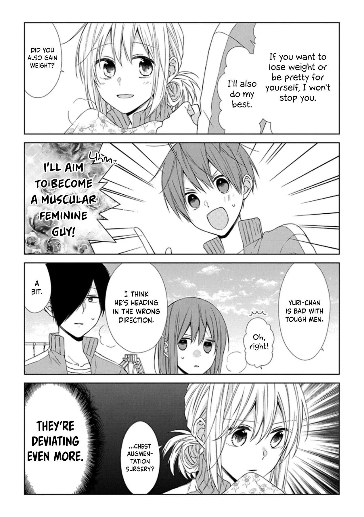 I'll Start Being a Feminine Boy Chapter 58 page 7 - Chapter 58: Step 58