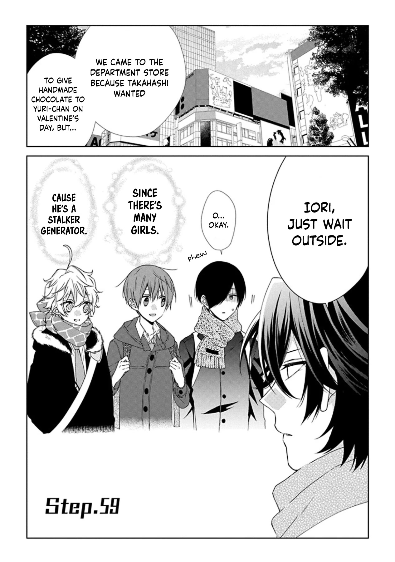 I'll Start Being a Feminine Boy Chapter 59 page 1 - Chapter 59: Step 59