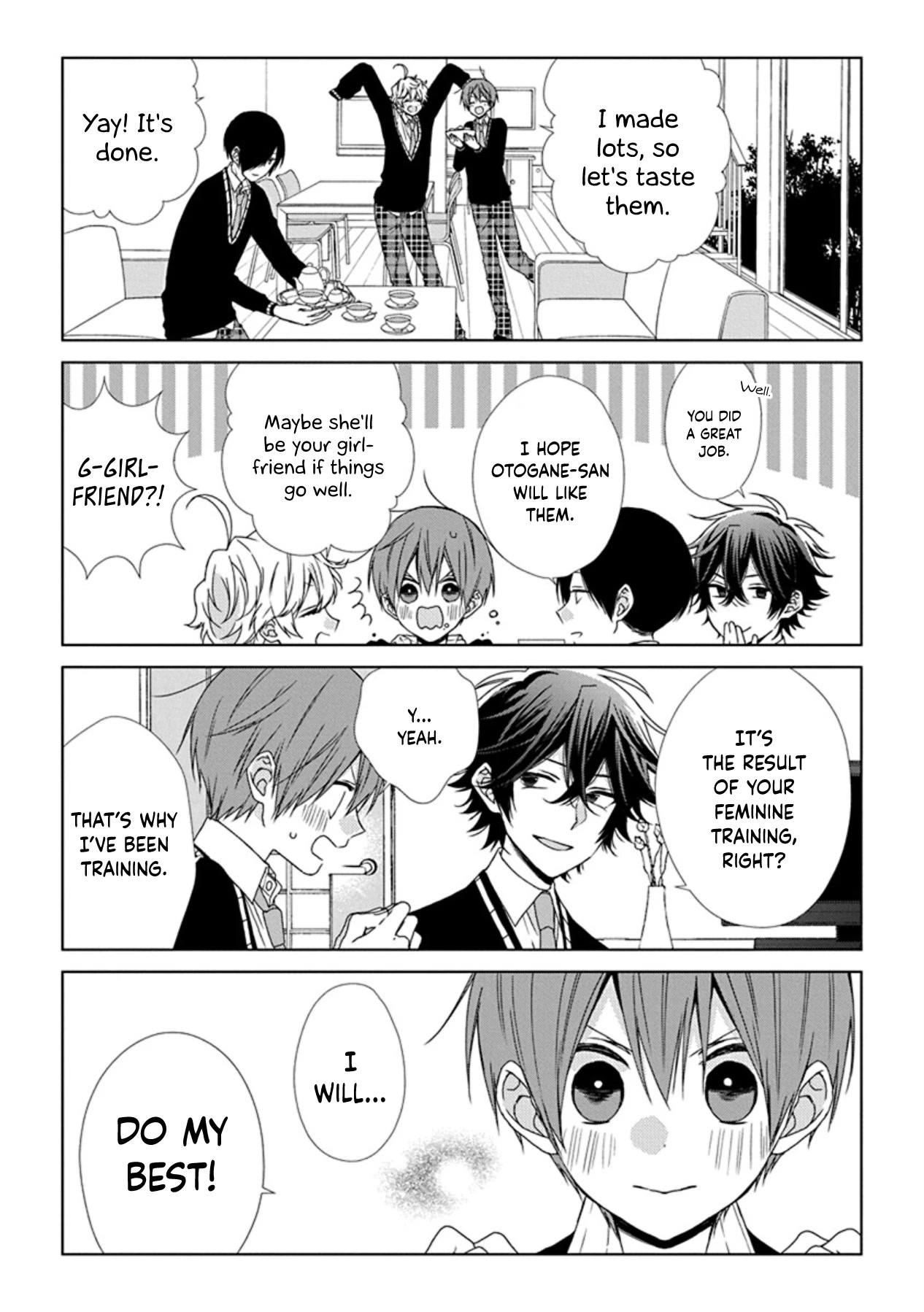 I'll Start Being a Feminine Boy Chapter 59 page 7 - Chapter 59: Step 59