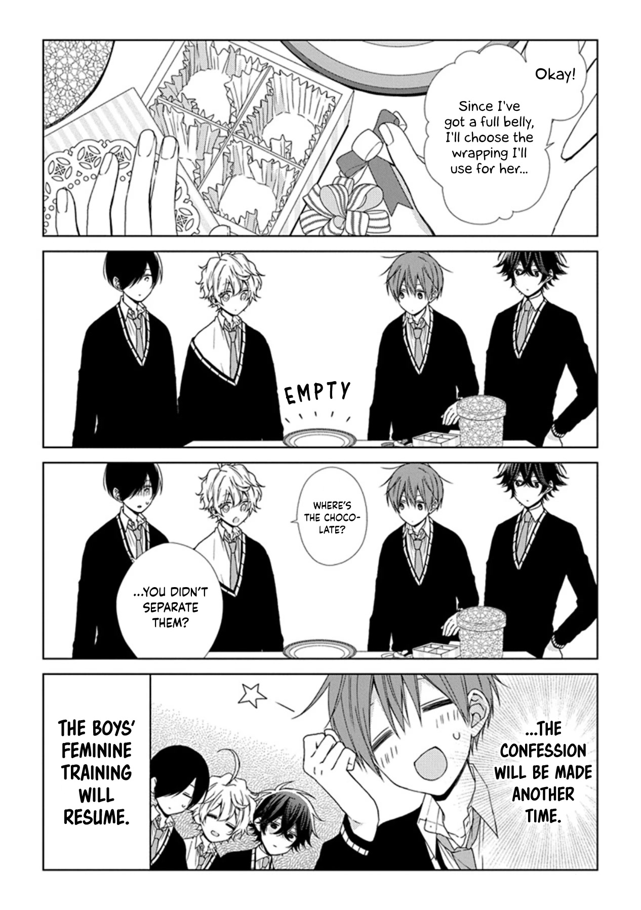 I'll Start Being a Feminine Boy Chapter 59 page 8 - Chapter 59: Step 59