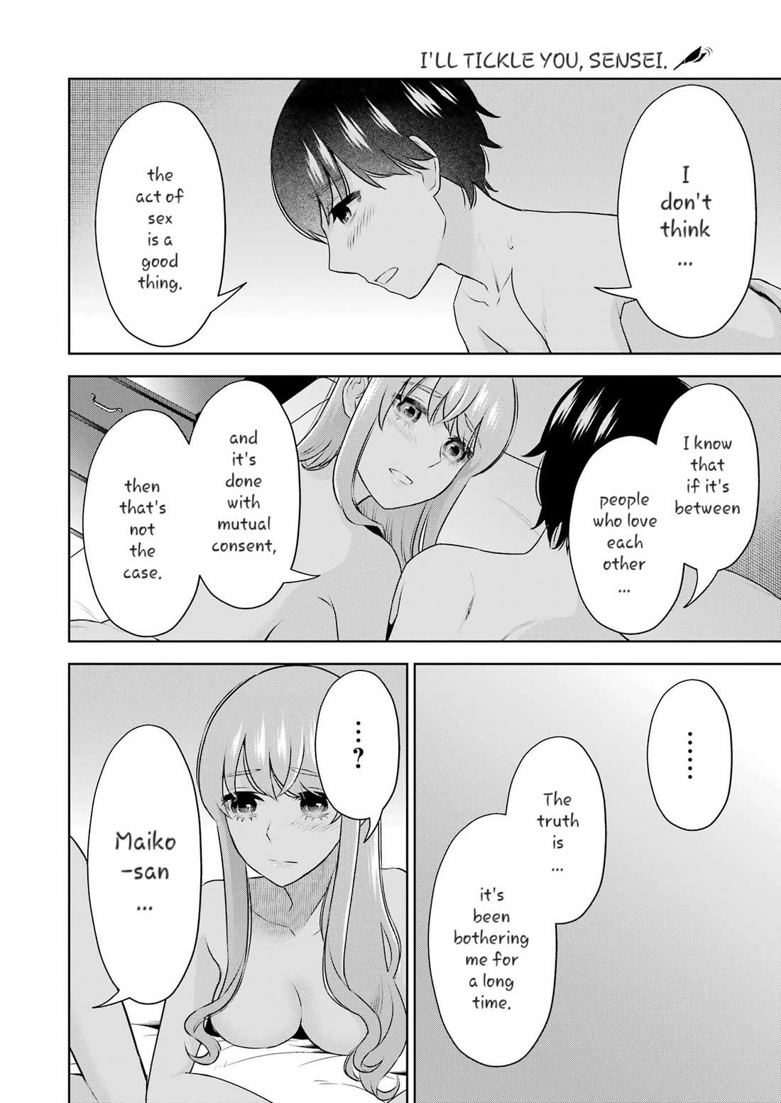 I'll Tickle You, Sensei Chapter 34 page 20 - Chapter 34