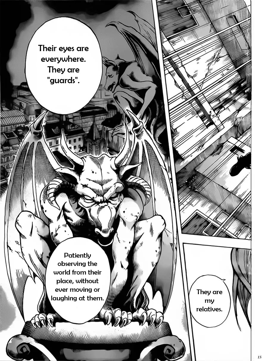 Illegal Rare Chapter 8 page 16 - Chapter 8: The Gargoyle Doesn't Move, Part 1