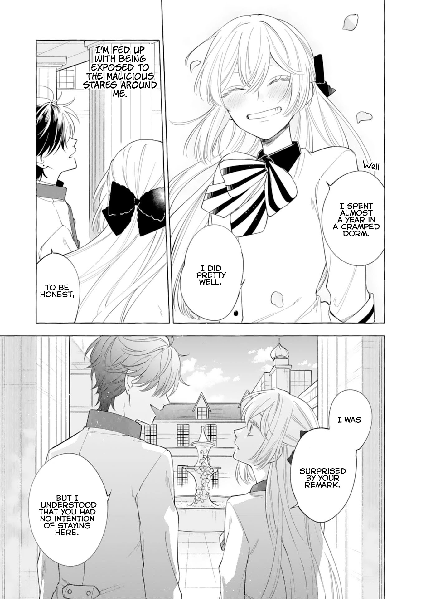 I’m a Banished Villainess, but I’m Accompanied by a Fluffy Creature?! My Peaceful Life Starts Chapter 1 page 36 - Chapter 1