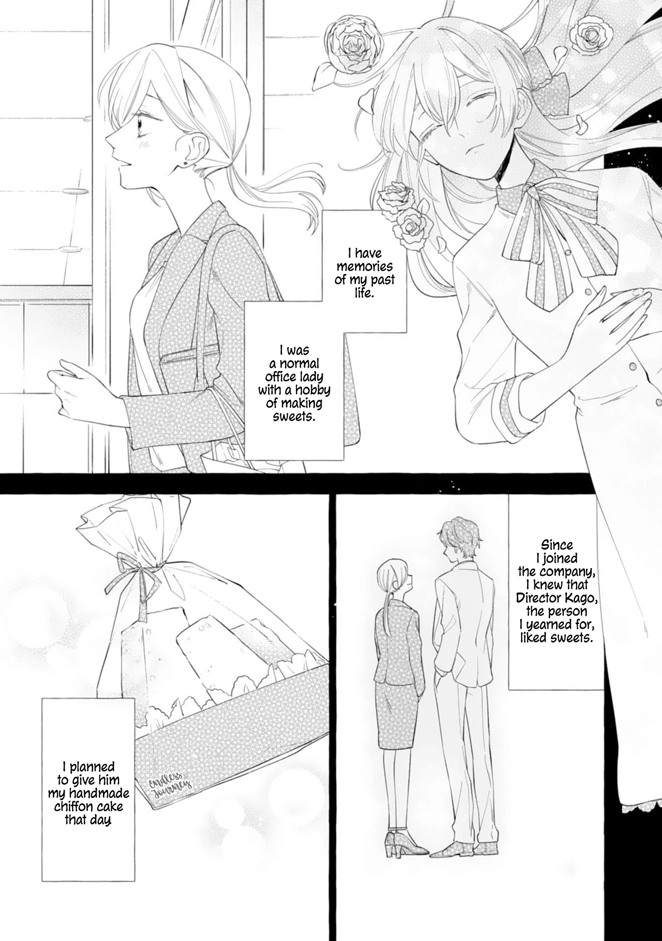 I’m a Banished Villainess, but I’m Accompanied by a Fluffy Creature?! My Peaceful Life Starts Chapter 1 page 4 - Chapter 1