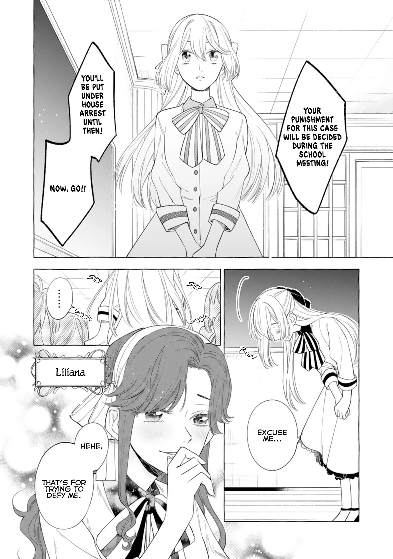 I’m a Banished Villainess, but I’m Accompanied by a Fluffy Creature?! My Peaceful Life Starts Chapter 1 page 9 - Chapter 1