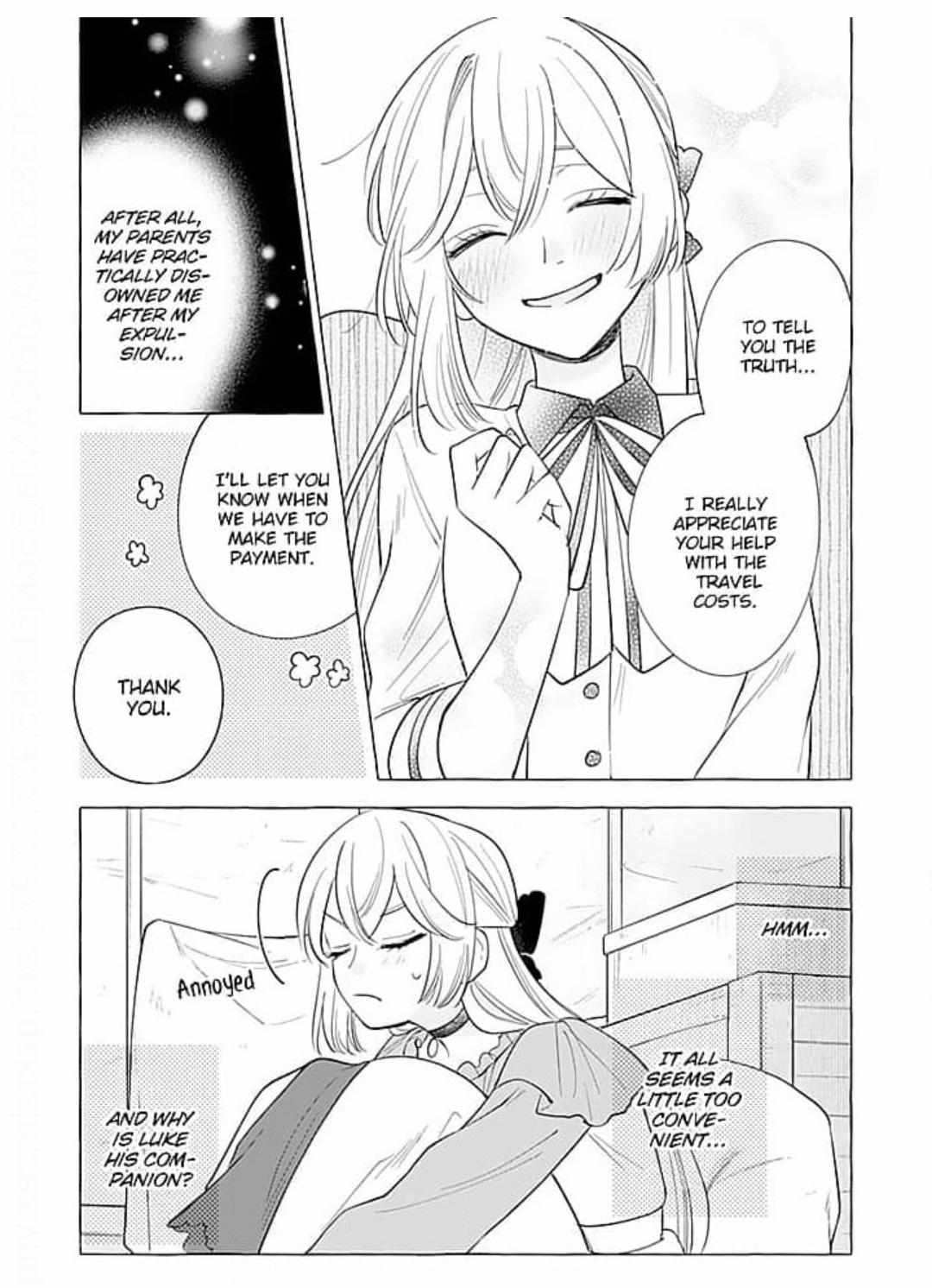 I’m a Banished Villainess, but I’m Accompanied by a Fluffy Creature?! My Peaceful Life Starts Chapter 3 page 11 - Chapter 3