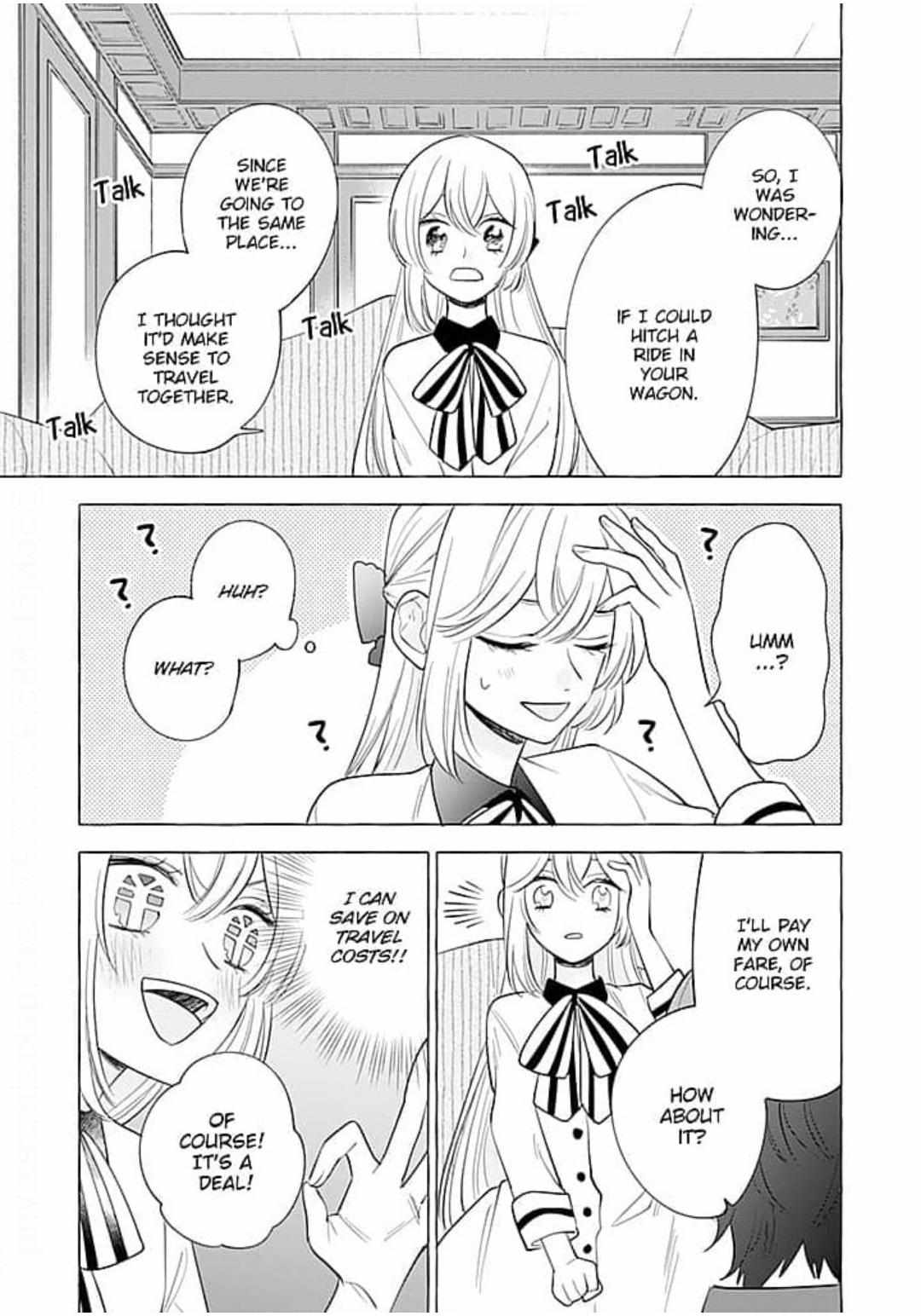 I’m a Banished Villainess, but I’m Accompanied by a Fluffy Creature?! My Peaceful Life Starts Chapter 3 page 9 - Chapter 3