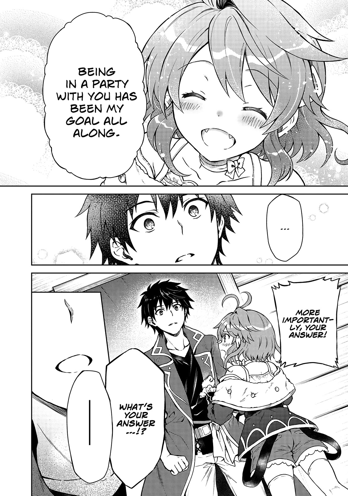 I’m a D-Rank Adventurer, for Some Reason I Got Recruited Into a Hero Party, and Now the Princess Is Stalking Me Chapter 1 page 15 - Chapter 1: For Some Reason I Was Invited By A Beautiful Girl