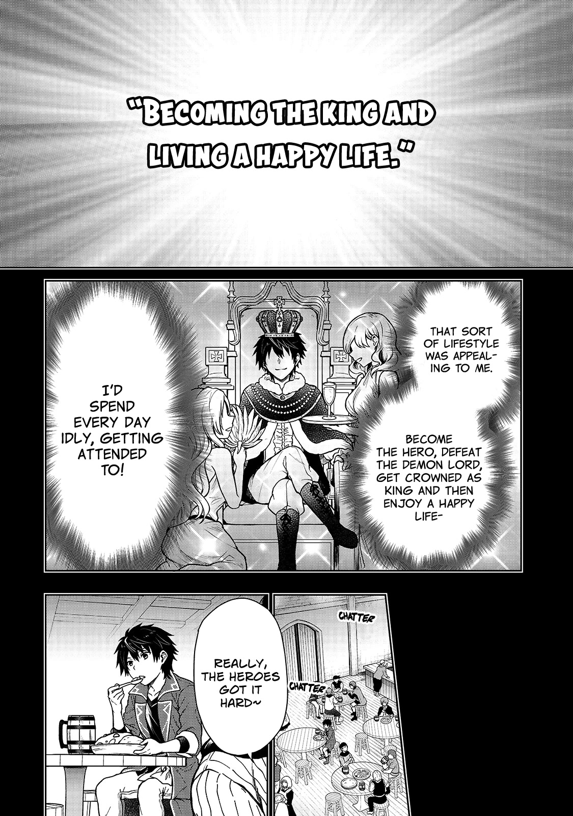 I’m a D-Rank Adventurer, for Some Reason I Got Recruited Into a Hero Party, and Now the Princess Is Stalking Me Chapter 1 page 24 - Chapter 1: For Some Reason I Was Invited By A Beautiful Girl