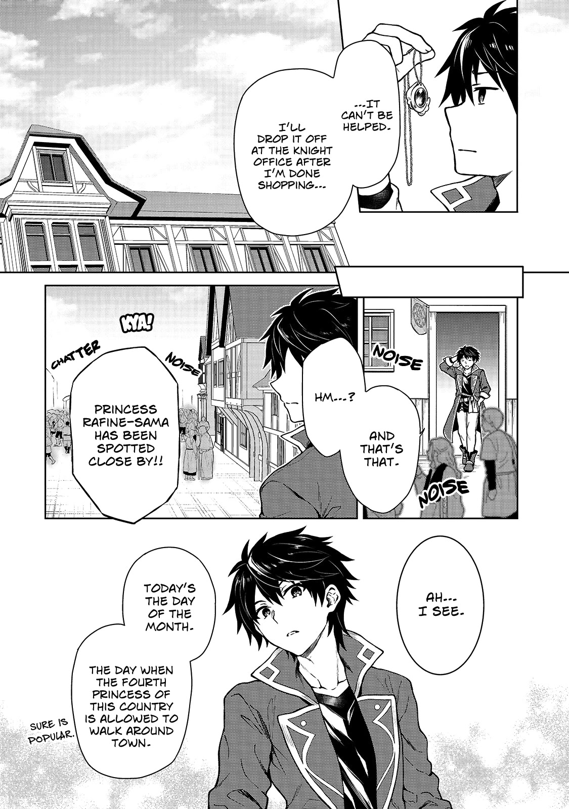 I’m a D-Rank Adventurer, for Some Reason I Got Recruited Into a Hero Party, and Now the Princess Is Stalking Me Chapter 1 page 30 - Chapter 1: For Some Reason I Was Invited By A Beautiful Girl