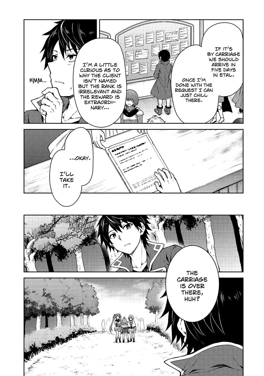 I’m a D-Rank Adventurer, for Some Reason I Got Recruited Into a Hero Party, and Now the Princess Is Stalking Me Chapter 1 page 33 - Chapter 1: For Some Reason I Was Invited By A Beautiful Girl