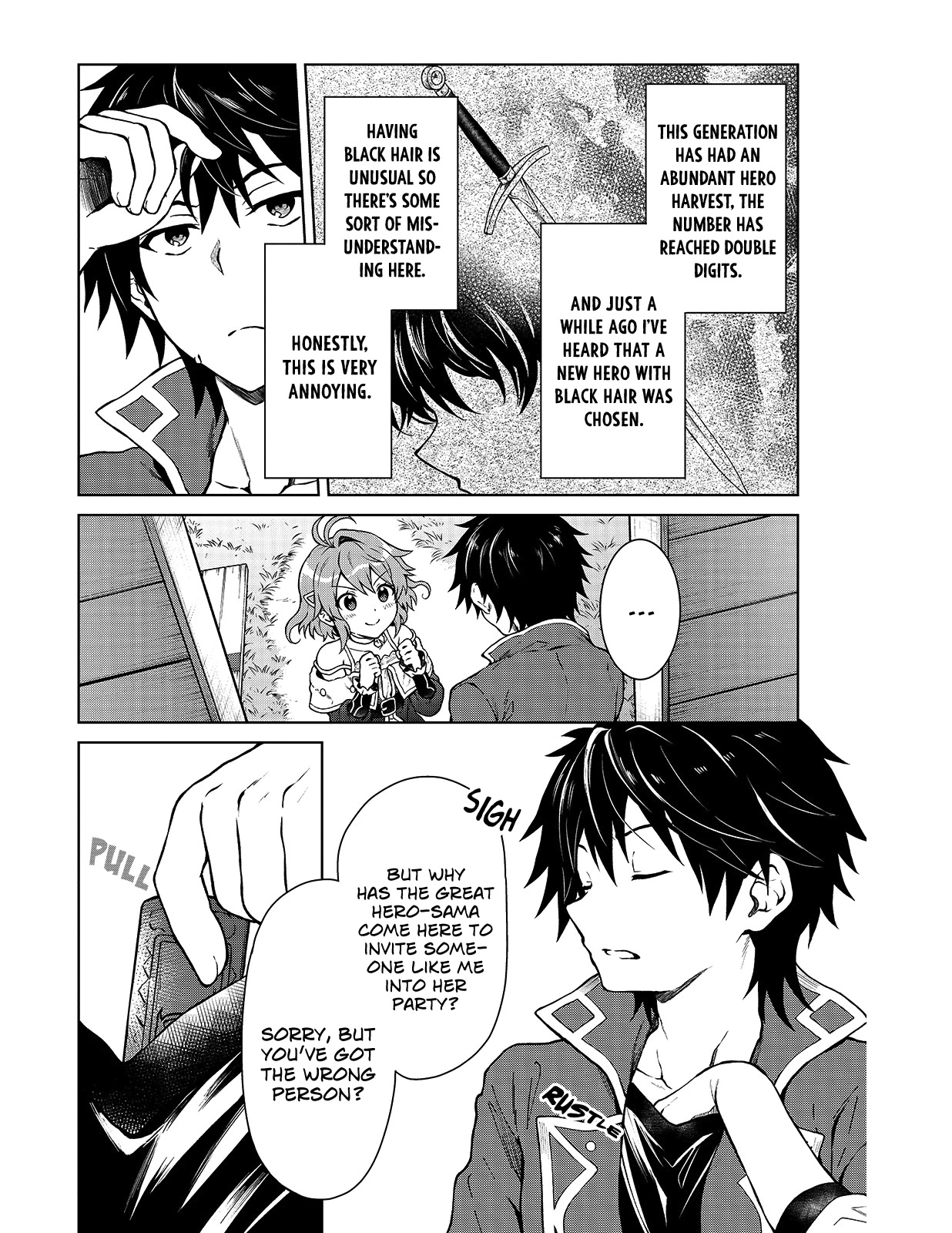 I’m a D-Rank Adventurer, for Some Reason I Got Recruited Into a Hero Party, and Now the Princess Is Stalking Me Chapter 1 page 9 - Chapter 1: For Some Reason I Was Invited By A Beautiful Girl