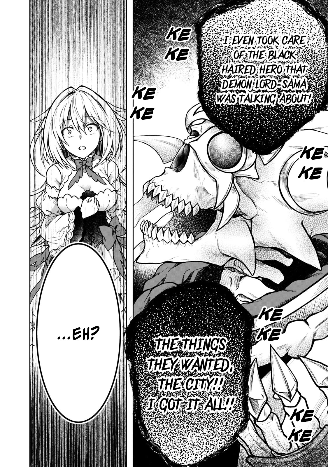 I’m a D-Rank Adventurer, for Some Reason I Got Recruited Into a Hero Party, and Now the Princess Is Stalking Me Chapter 10 page 10 - Chapter 10: For Some Reason The Skeleton Thought He Had Won Hands Down