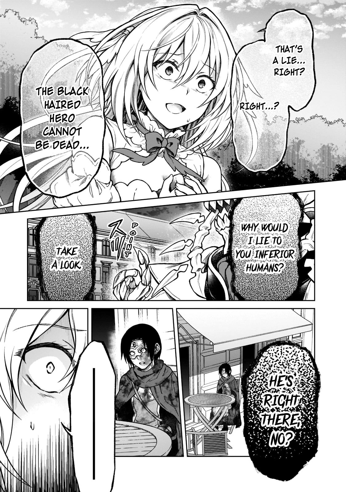 I’m a D-Rank Adventurer, for Some Reason I Got Recruited Into a Hero Party, and Now the Princess Is Stalking Me Chapter 10 page 11 - Chapter 10: For Some Reason The Skeleton Thought He Had Won Hands Down