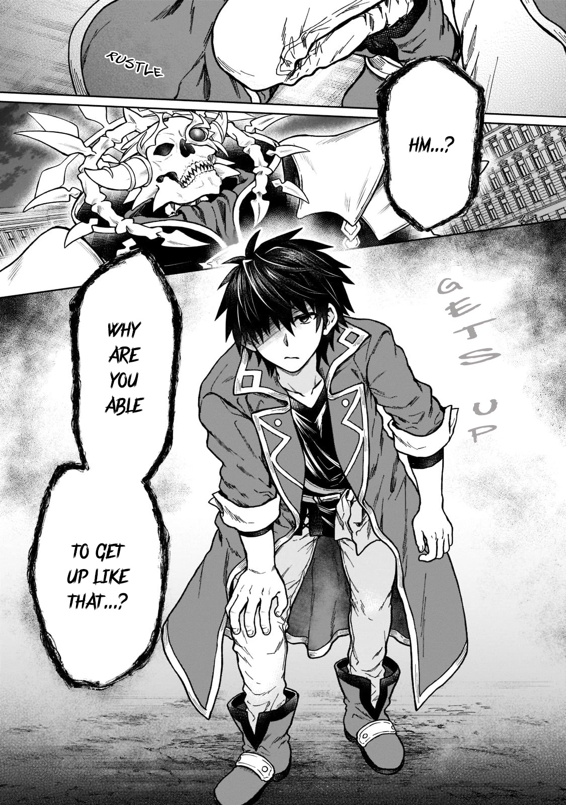 I’m a D-Rank Adventurer, for Some Reason I Got Recruited Into a Hero Party, and Now the Princess Is Stalking Me Chapter 10 page 15 - Chapter 10: For Some Reason The Skeleton Thought He Had Won Hands Down