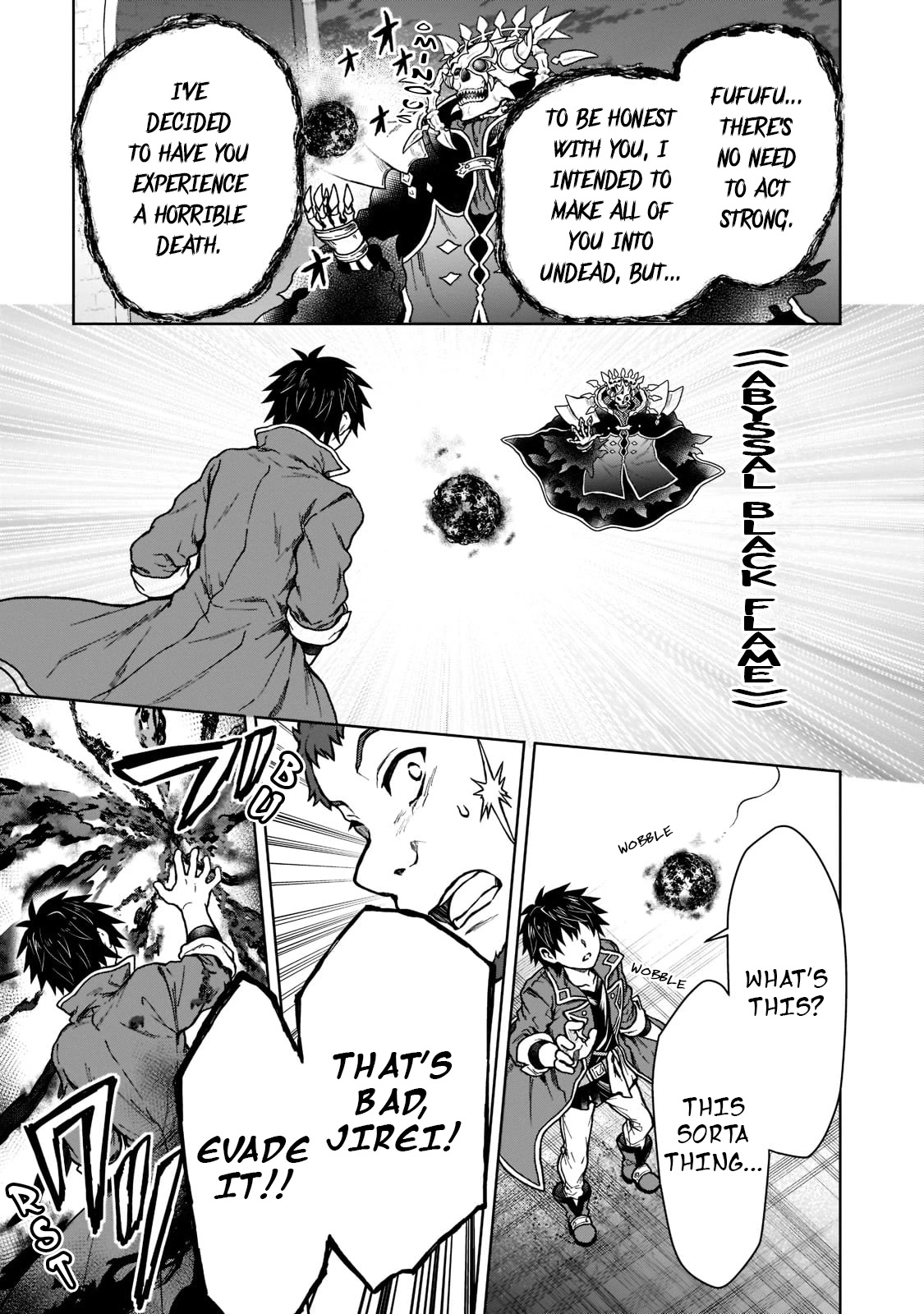 I’m a D-Rank Adventurer, for Some Reason I Got Recruited Into a Hero Party, and Now the Princess Is Stalking Me Chapter 10 page 17 - Chapter 10: For Some Reason The Skeleton Thought He Had Won Hands Down