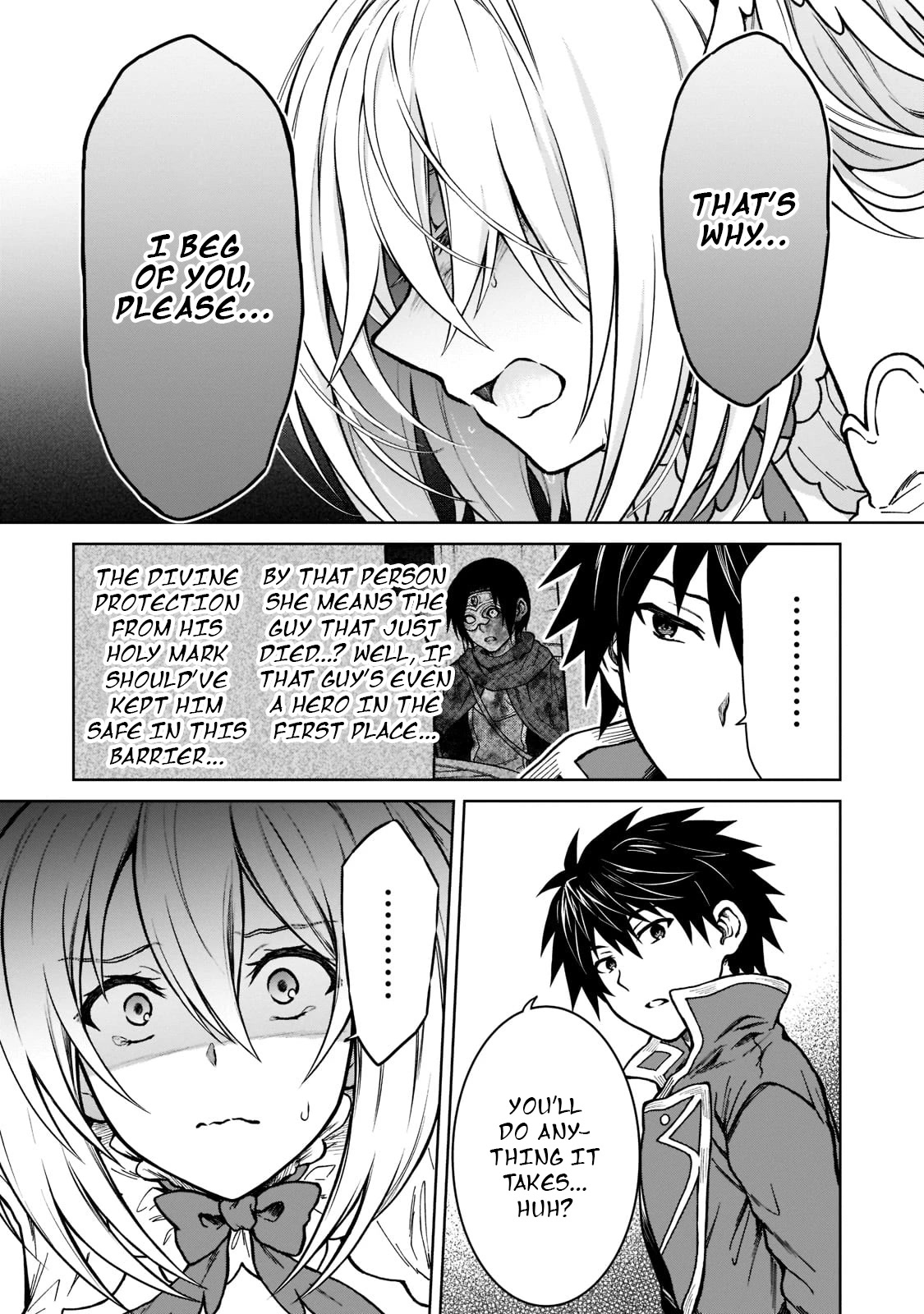 I’m a D-Rank Adventurer, for Some Reason I Got Recruited Into a Hero Party, and Now the Princess Is Stalking Me Chapter 11 page 13 - Chapter 11: For Some Reason I Was Just A Little Bit Serious