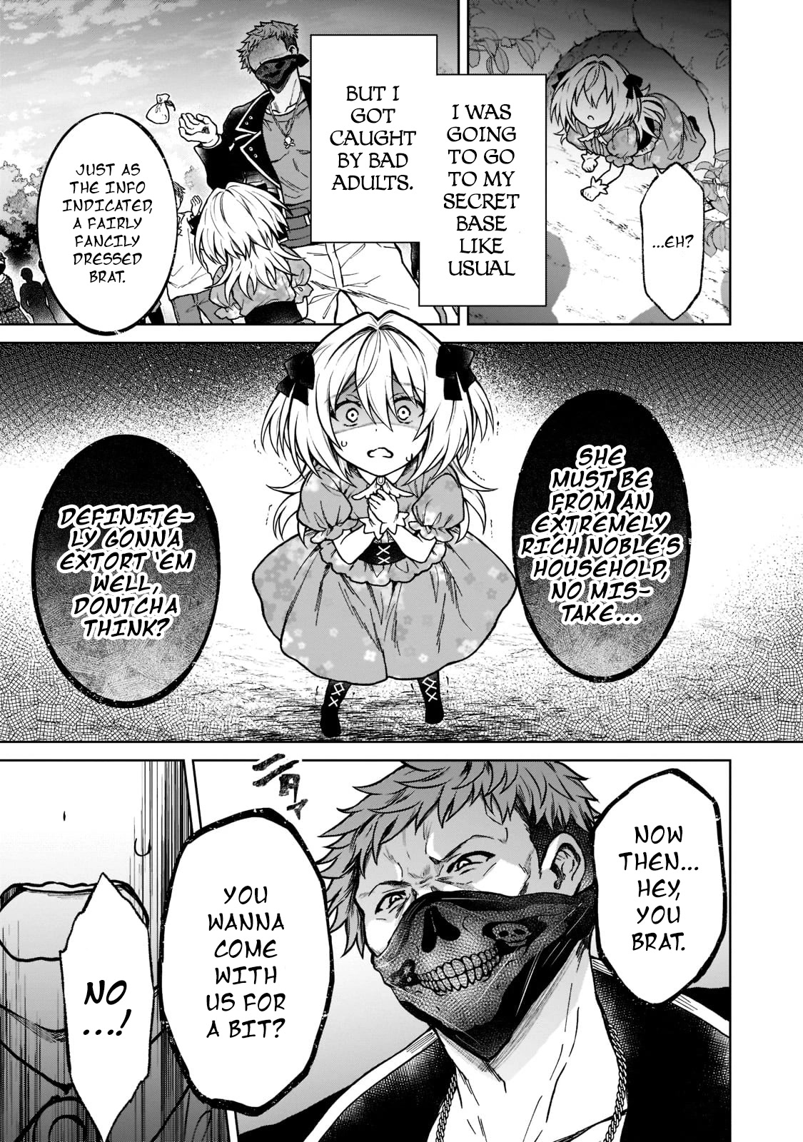 I’m a D-Rank Adventurer, for Some Reason I Got Recruited Into a Hero Party, and Now the Princess Is Stalking Me Chapter 12 page 13 - Chapter 12: For Some Reason That Person Had A Mask On