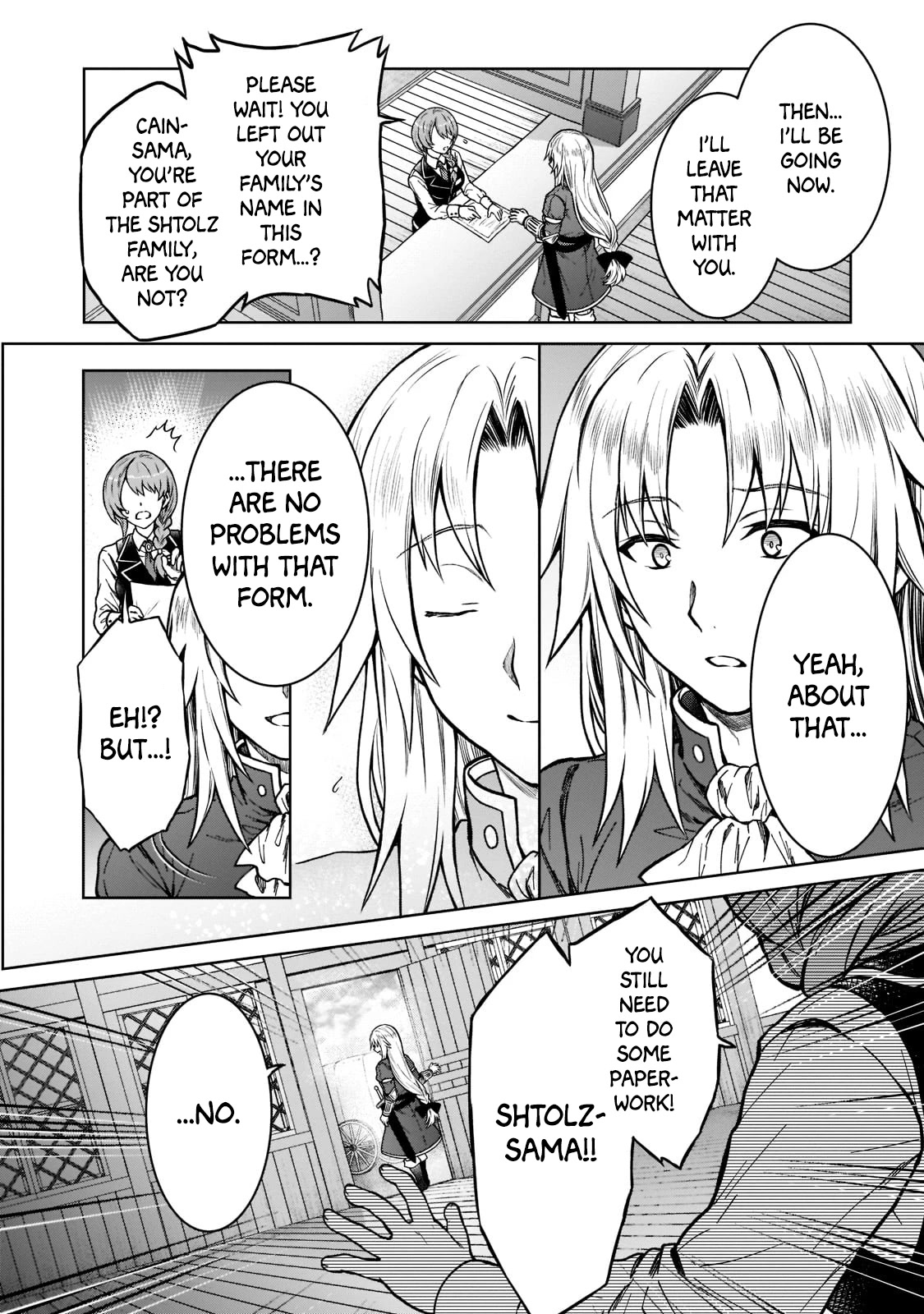 I’m a D-Rank Adventurer, for Some Reason I Got Recruited Into a Hero Party, and Now the Princess Is Stalking Me Chapter 14 page 16 - Chapter 14: For Some Reason Everyone's Thinking About The Same Thing