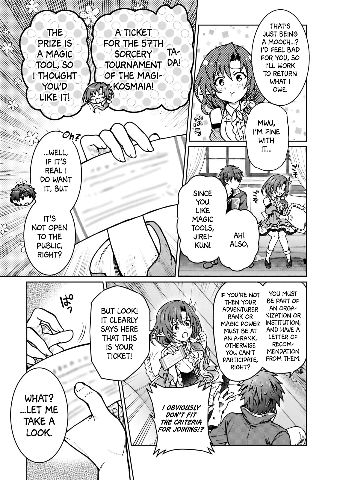 I’m a D-Rank Adventurer, for Some Reason I Got Recruited Into a Hero Party, and Now the Princess Is Stalking Me Chapter 15 page 11 - Chapter 15: For Some Reason My Life Of Mooching Off Is Coming To An End