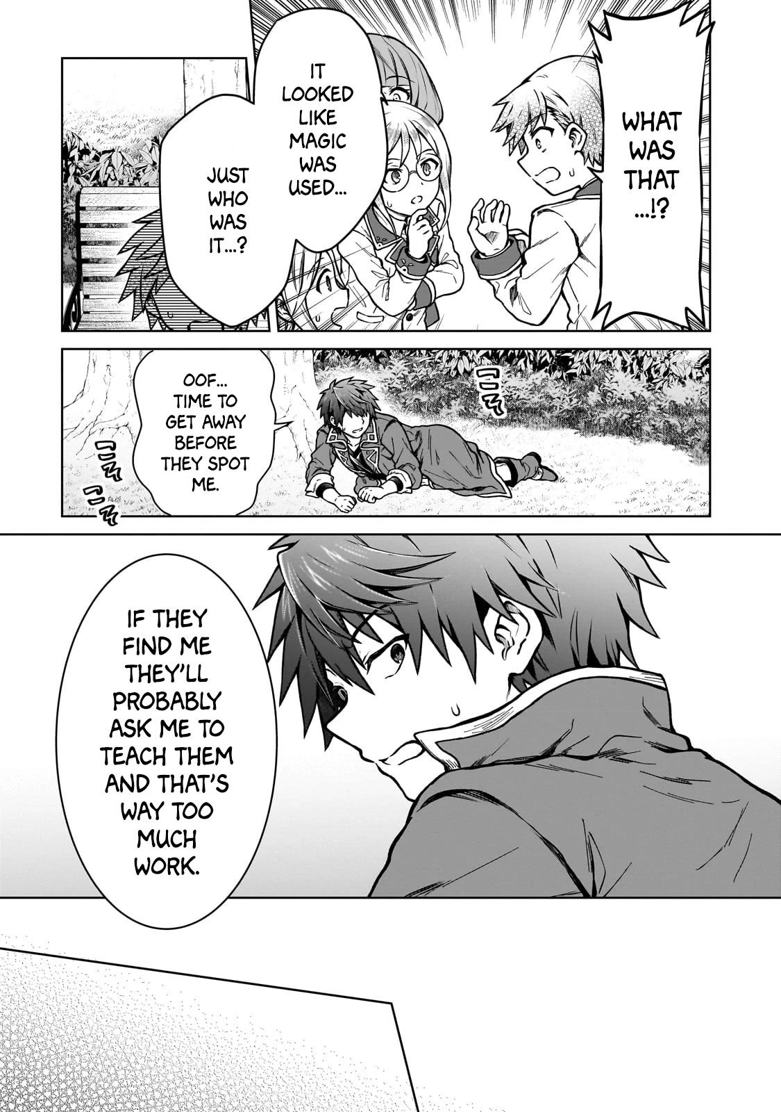 I’m a D-Rank Adventurer, for Some Reason I Got Recruited Into a Hero Party, and Now the Princess Is Stalking Me Chapter 16 page 11 - Chapter 16: For Some Reason I Had To Duel For Three Minutes
