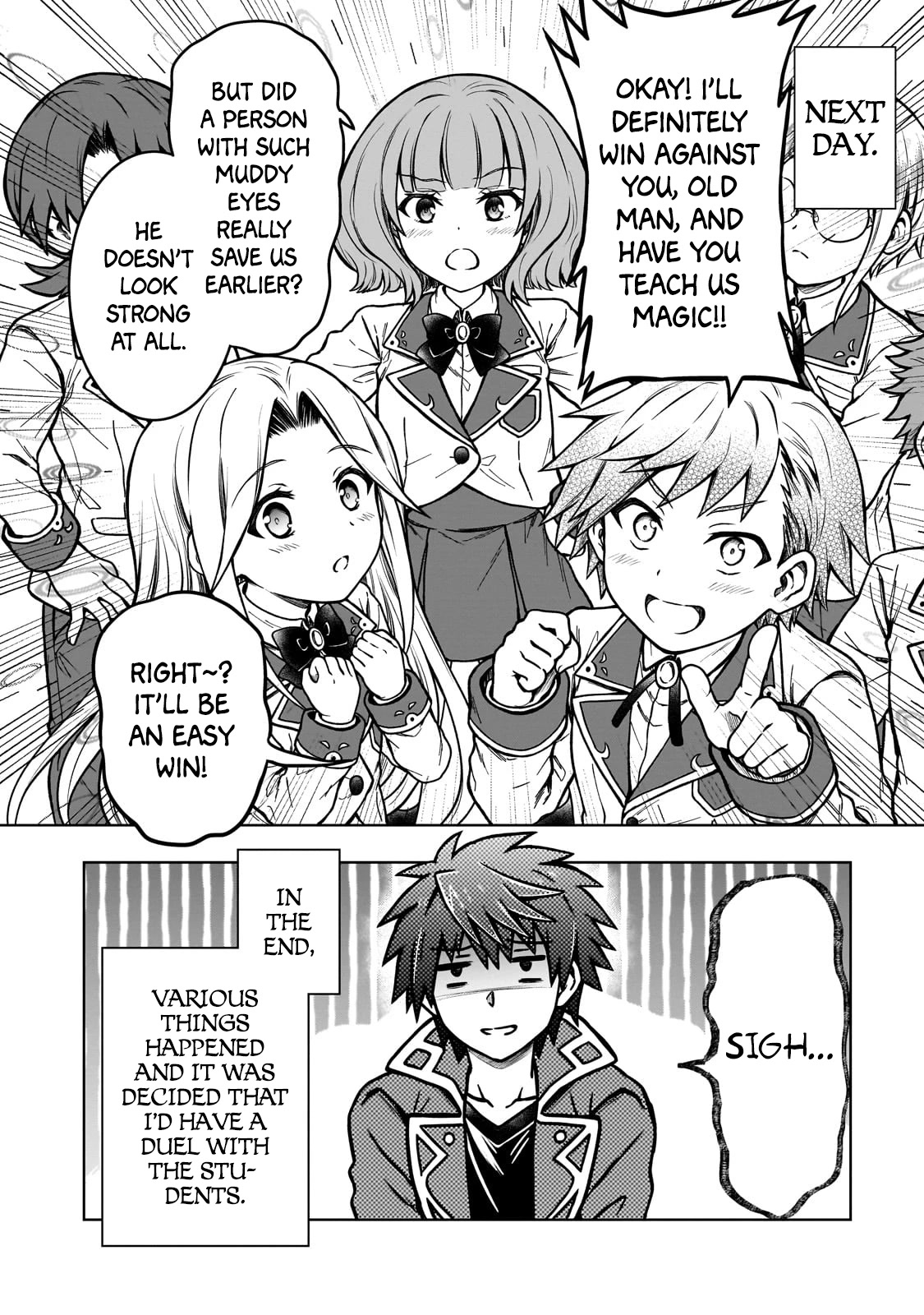 I’m a D-Rank Adventurer, for Some Reason I Got Recruited Into a Hero Party, and Now the Princess Is Stalking Me Chapter 16 page 12 - Chapter 16: For Some Reason I Had To Duel For Three Minutes