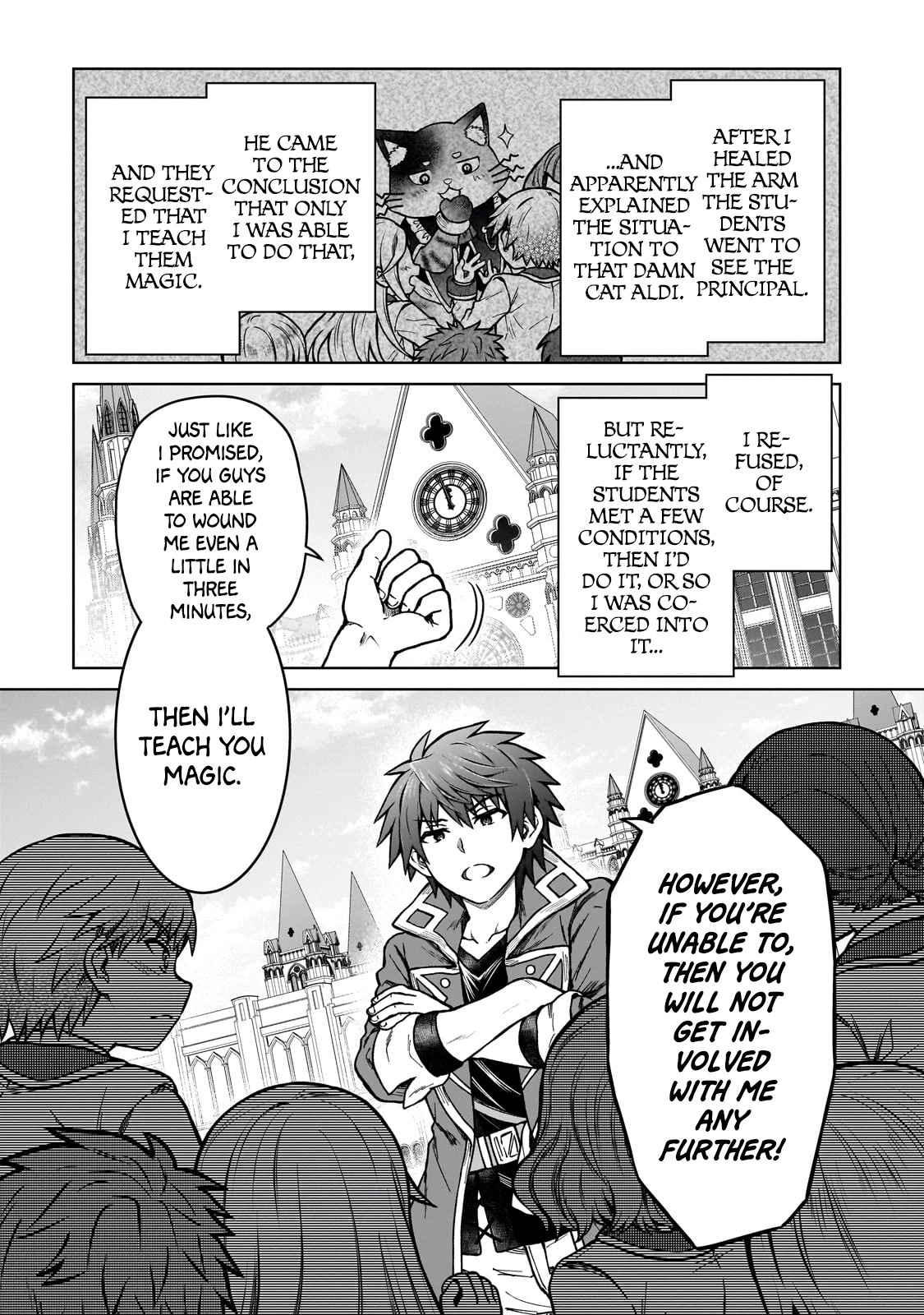 I’m a D-Rank Adventurer, for Some Reason I Got Recruited Into a Hero Party, and Now the Princess Is Stalking Me Chapter 16 page 13 - Chapter 16: For Some Reason I Had To Duel For Three Minutes