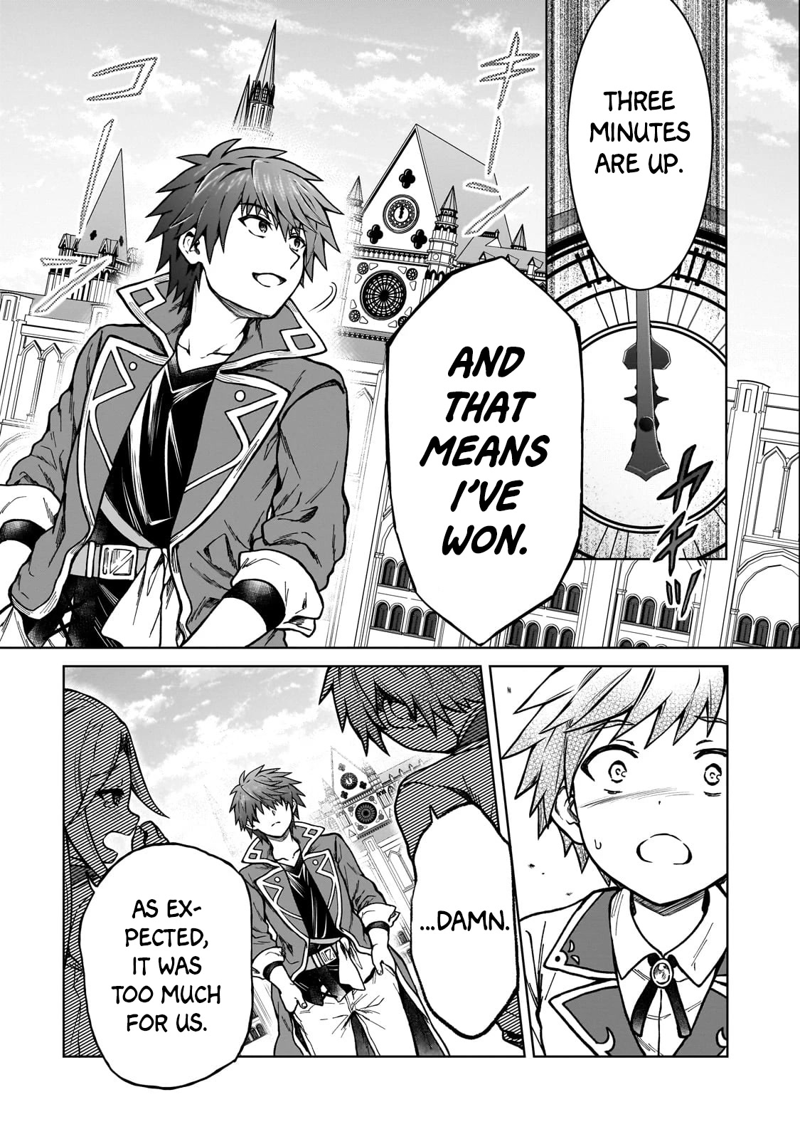I’m a D-Rank Adventurer, for Some Reason I Got Recruited Into a Hero Party, and Now the Princess Is Stalking Me Chapter 16 page 21 - Chapter 16: For Some Reason I Had To Duel For Three Minutes