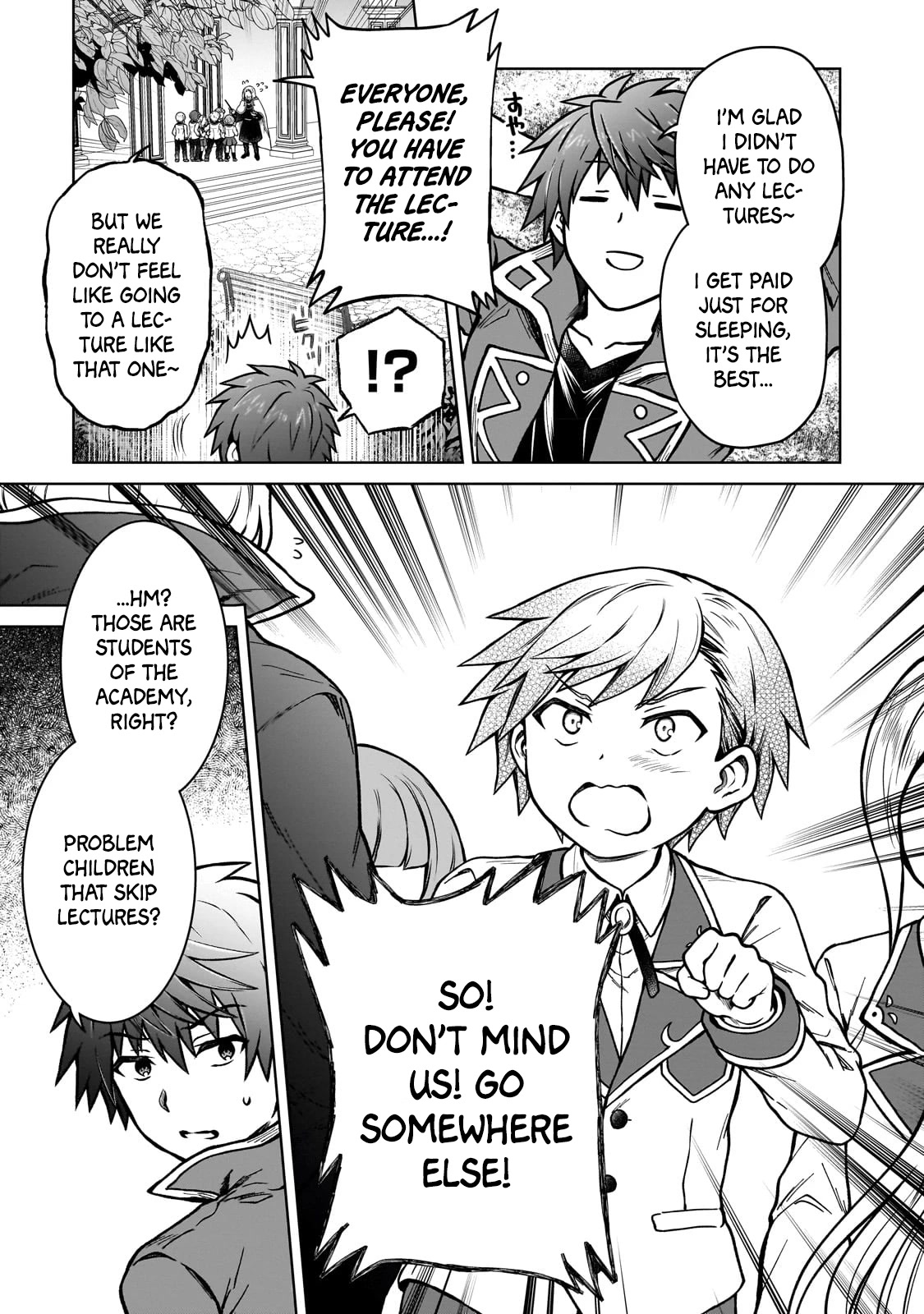 I’m a D-Rank Adventurer, for Some Reason I Got Recruited Into a Hero Party, and Now the Princess Is Stalking Me Chapter 16 page 3 - Chapter 16: For Some Reason I Had To Duel For Three Minutes