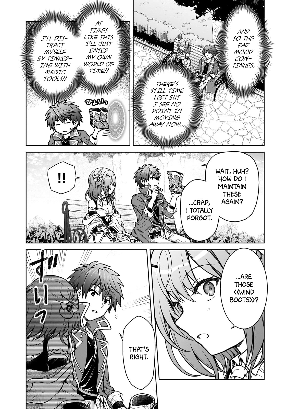 I’m a D-Rank Adventurer, for Some Reason I Got Recruited Into a Hero Party, and Now the Princess Is Stalking Me Chapter 17 page 18 - Chapter 17: For Some Reason I went On A Lunch Date With An Acquaintance