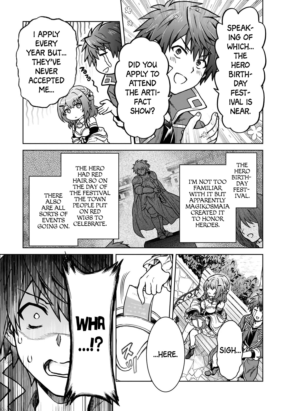 I’m a D-Rank Adventurer, for Some Reason I Got Recruited Into a Hero Party, and Now the Princess Is Stalking Me Chapter 17 page 21 - Chapter 17: For Some Reason I went On A Lunch Date With An Acquaintance