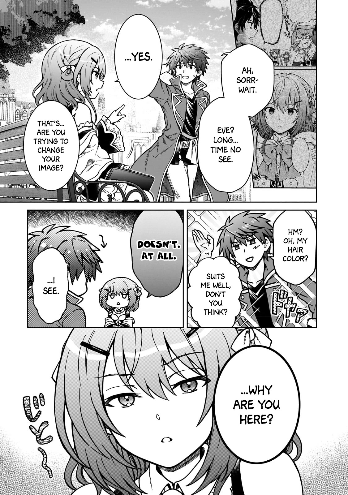 I’m a D-Rank Adventurer, for Some Reason I Got Recruited Into a Hero Party, and Now the Princess Is Stalking Me Chapter 17 page 9 - Chapter 17: For Some Reason I went On A Lunch Date With An Acquaintance