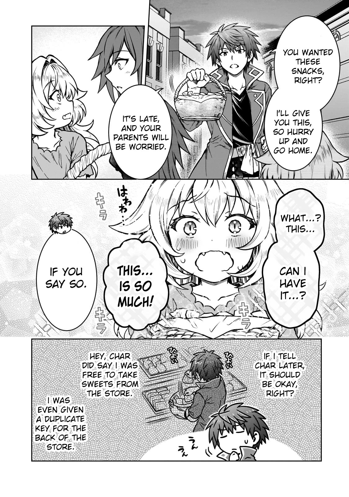 I’m a D-Rank Adventurer, for Some Reason I Got Recruited Into a Hero Party, and Now the Princess Is Stalking Me Chapter 18 page 17 - Chapter 18: For some reason, I encounter a candy thief