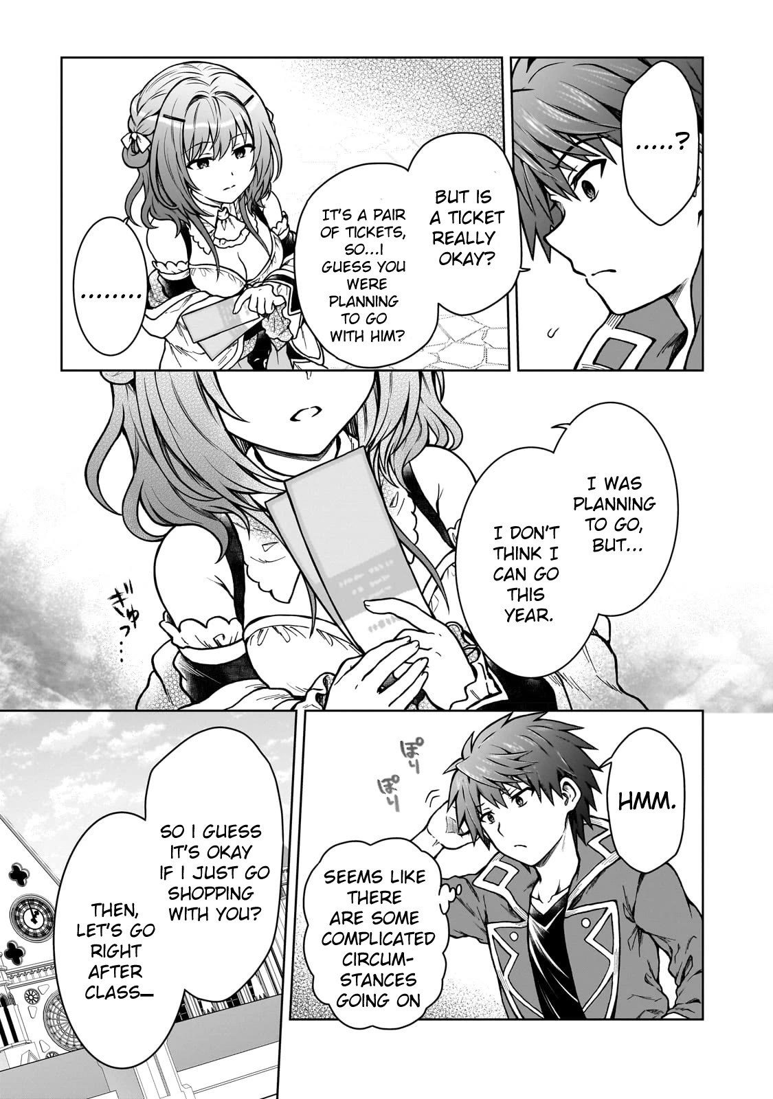 I’m a D-Rank Adventurer, for Some Reason I Got Recruited Into a Hero Party, and Now the Princess Is Stalking Me Chapter 18 page 4 - Chapter 18: For some reason, I encounter a candy thief