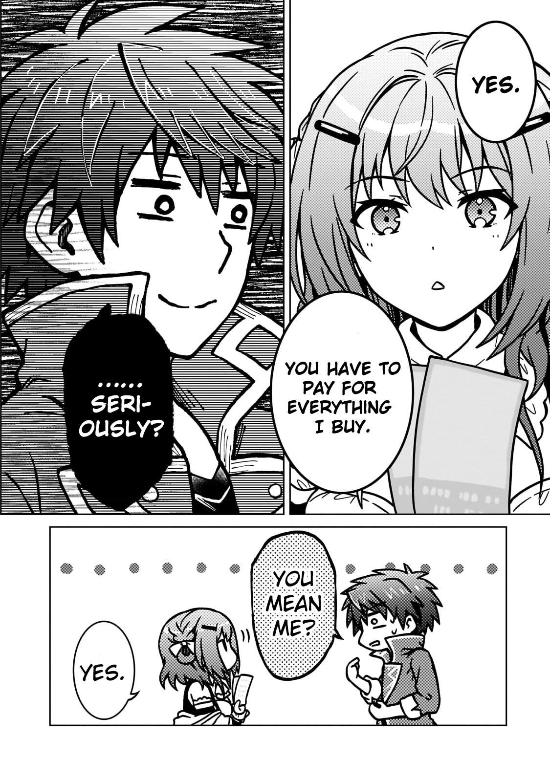 I’m a D-Rank Adventurer, for Some Reason I Got Recruited Into a Hero Party, and Now the Princess Is Stalking Me Chapter 18 page 5 - Chapter 18: For some reason, I encounter a candy thief
