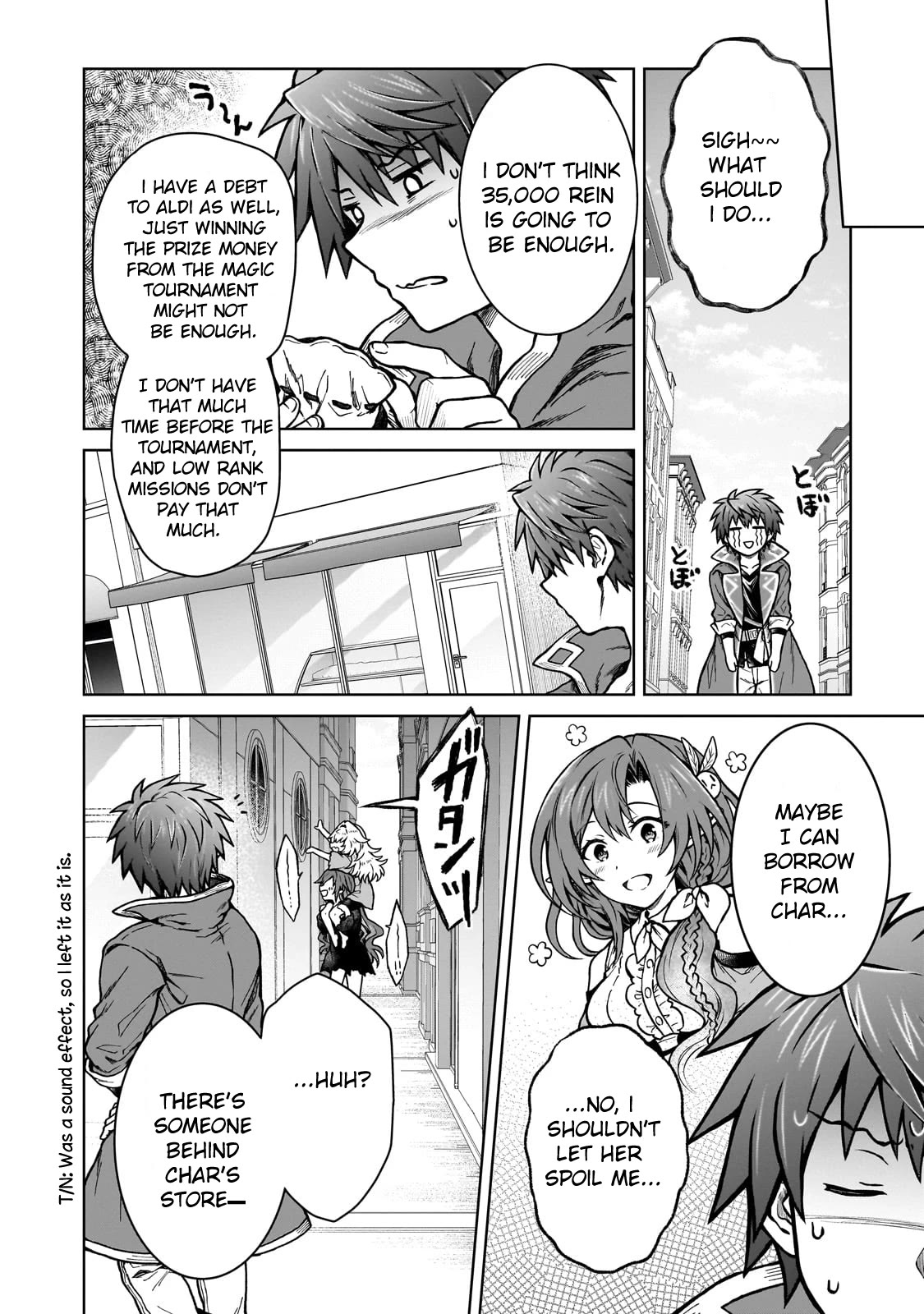 I’m a D-Rank Adventurer, for Some Reason I Got Recruited Into a Hero Party, and Now the Princess Is Stalking Me Chapter 18 page 7 - Chapter 18: For some reason, I encounter a candy thief