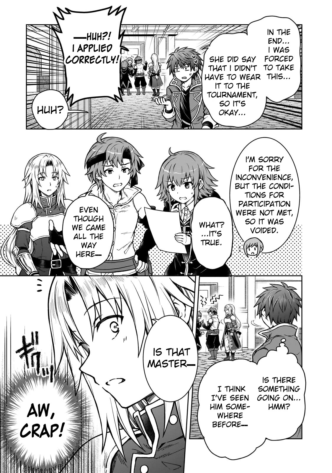 I’m a D-Rank Adventurer, for Some Reason I Got Recruited Into a Hero Party, and Now the Princess Is Stalking Me Chapter 19 page 7 - Chapter 19: For Some Reason, Familiar Faces Are Gathered Together