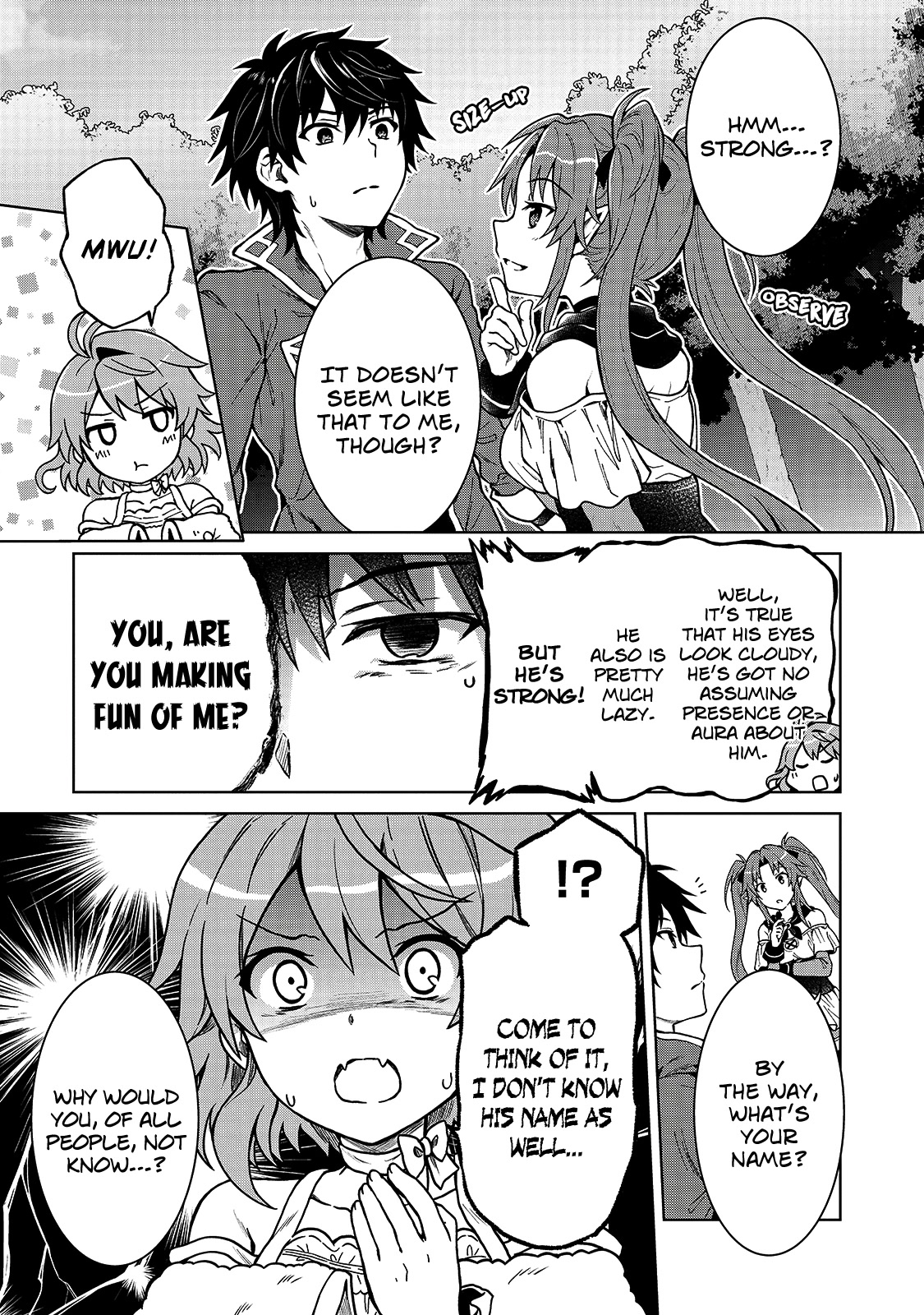 I’m a D-Rank Adventurer, for Some Reason I Got Recruited Into a Hero Party, and Now the Princess Is Stalking Me Chapter 2 page 3 - Chapter 2: For Some Reason Nobility Picks A Fight With Me?