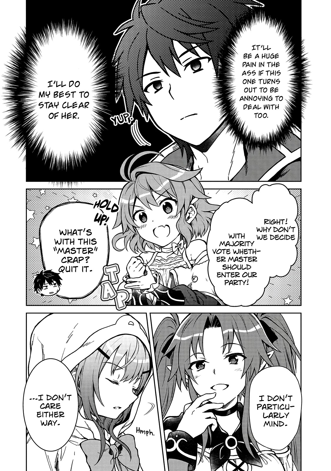 I’m a D-Rank Adventurer, for Some Reason I Got Recruited Into a Hero Party, and Now the Princess Is Stalking Me Chapter 2 page 7 - Chapter 2: For Some Reason Nobility Picks A Fight With Me?