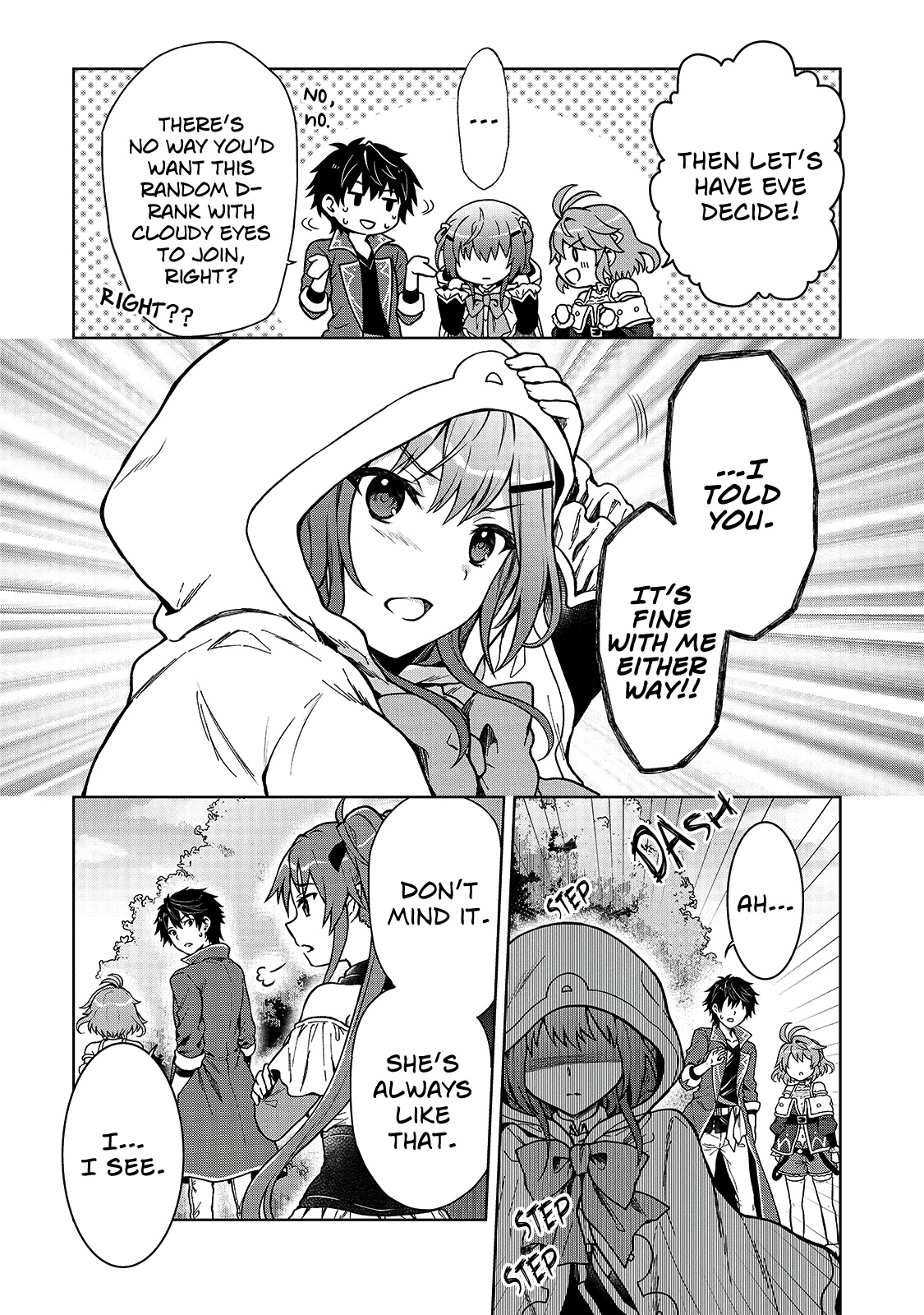 I’m a D-Rank Adventurer, for Some Reason I Got Recruited Into a Hero Party, and Now the Princess Is Stalking Me Chapter 2 page 9 - Chapter 2: For Some Reason Nobility Picks A Fight With Me?