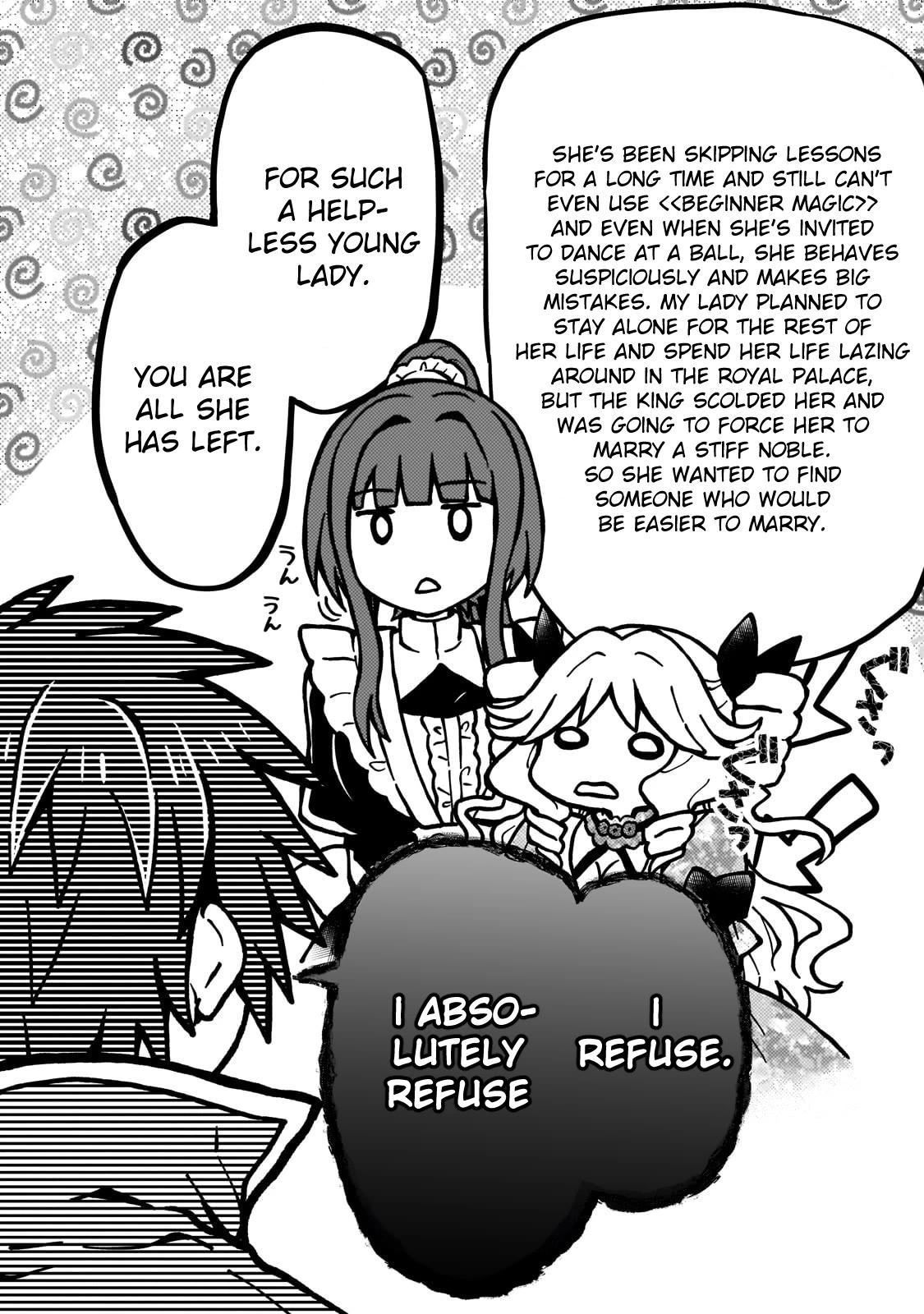 I’m a D-Rank Adventurer, for Some Reason I Got Recruited Into a Hero Party, and Now the Princess Is Stalking Me Chapter 21 page 10 - Chapter 21: For Some Reason Reunions Are Too Scary