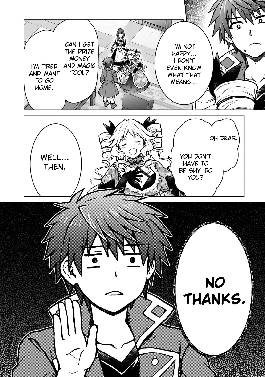 I’m a D-Rank Adventurer, for Some Reason I Got Recruited Into a Hero Party, and Now the Princess Is Stalking Me Chapter 21 page 2 - Chapter 21: For Some Reason Reunions Are Too Scary