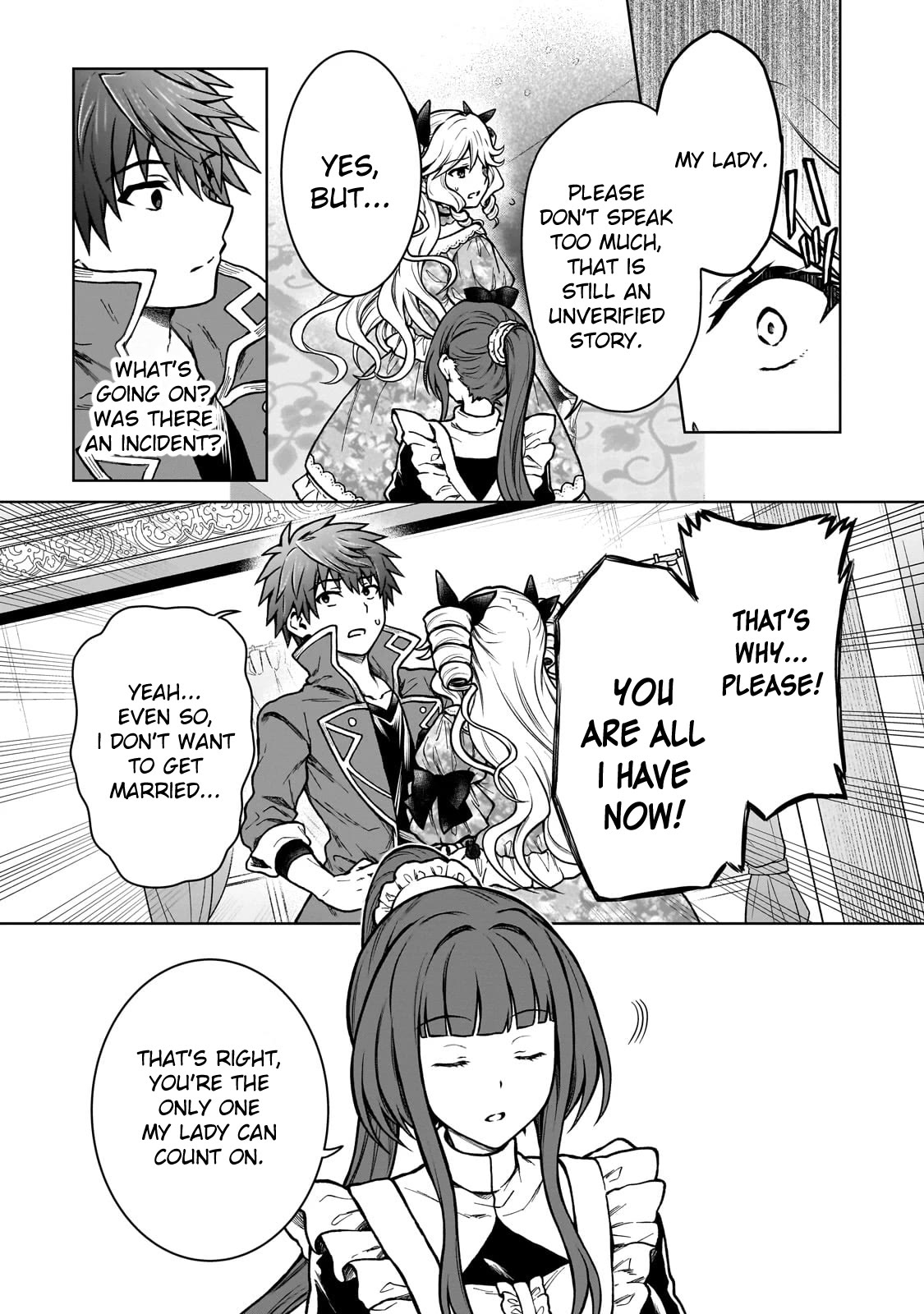 I’m a D-Rank Adventurer, for Some Reason I Got Recruited Into a Hero Party, and Now the Princess Is Stalking Me Chapter 21 page 9 - Chapter 21: For Some Reason Reunions Are Too Scary