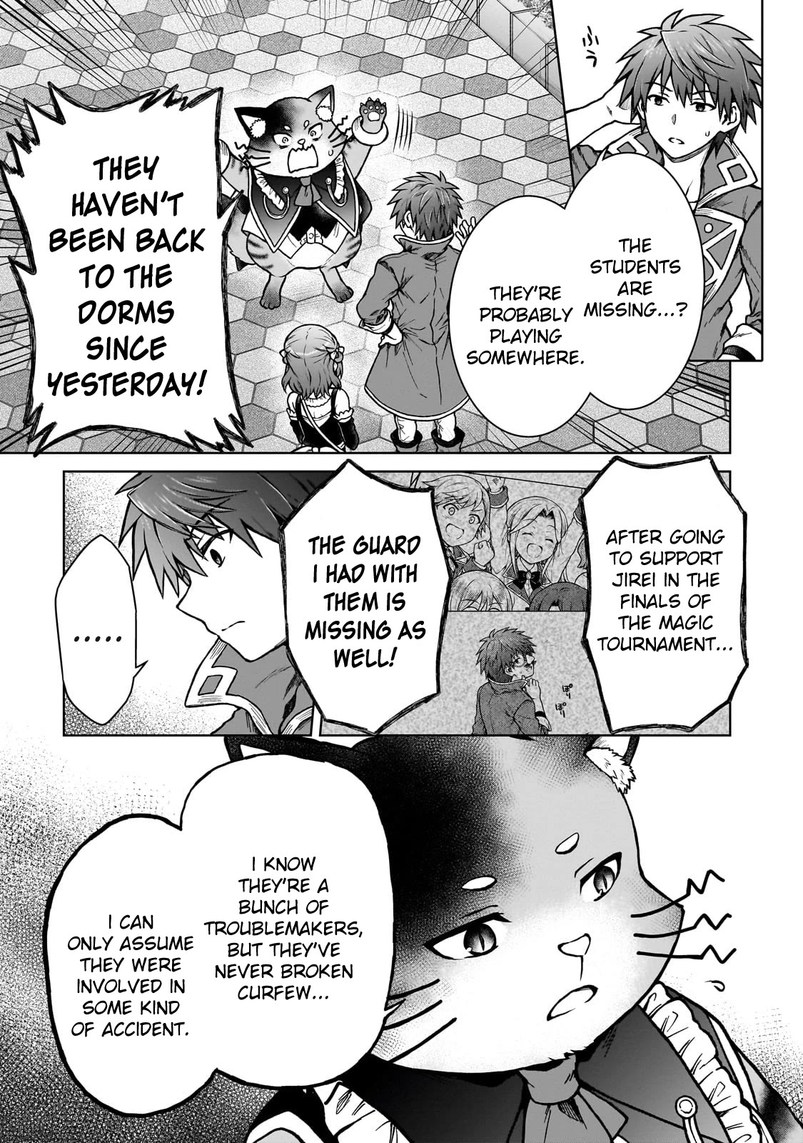 I’m a D-Rank Adventurer, for Some Reason I Got Recruited Into a Hero Party, and Now the Princess Is Stalking Me Chapter 23 page 15 - Chapter 23: For Some Reason A Cat Is Flying In The Sky