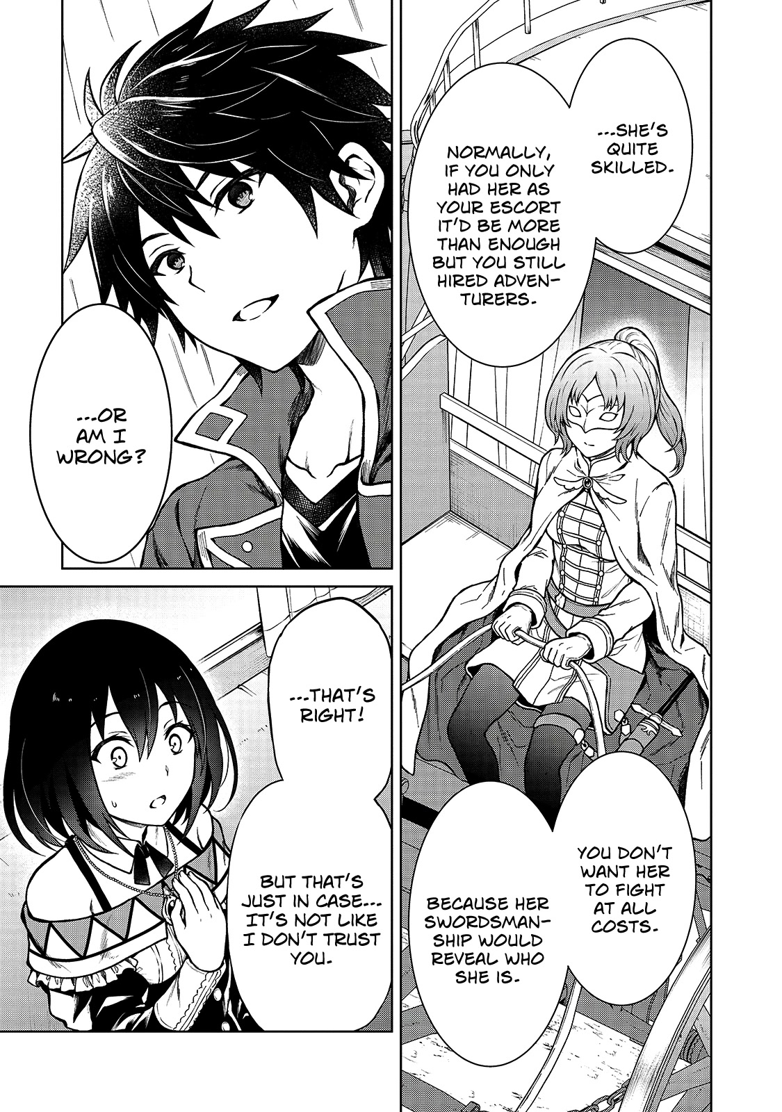I’m a D-Rank Adventurer, for Some Reason I Got Recruited Into a Hero Party, and Now the Princess Is Stalking Me Chapter 3 page 13 - Chapter 3: For Some Reason The Client Reprimanded Me?