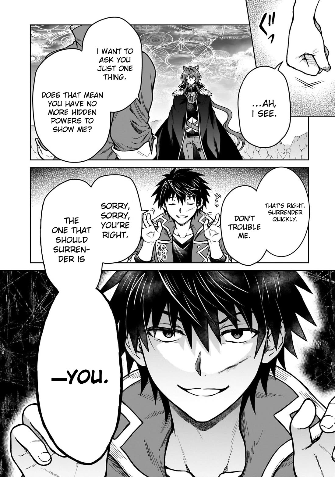 I’m a D-Rank Adventurer, for Some Reason I Got Recruited Into a Hero Party, and Now the Princess Is Stalking Me Chapter 39 page 11 - Chapter 39: For Some Reason He’s Too Strong and I Can't Win