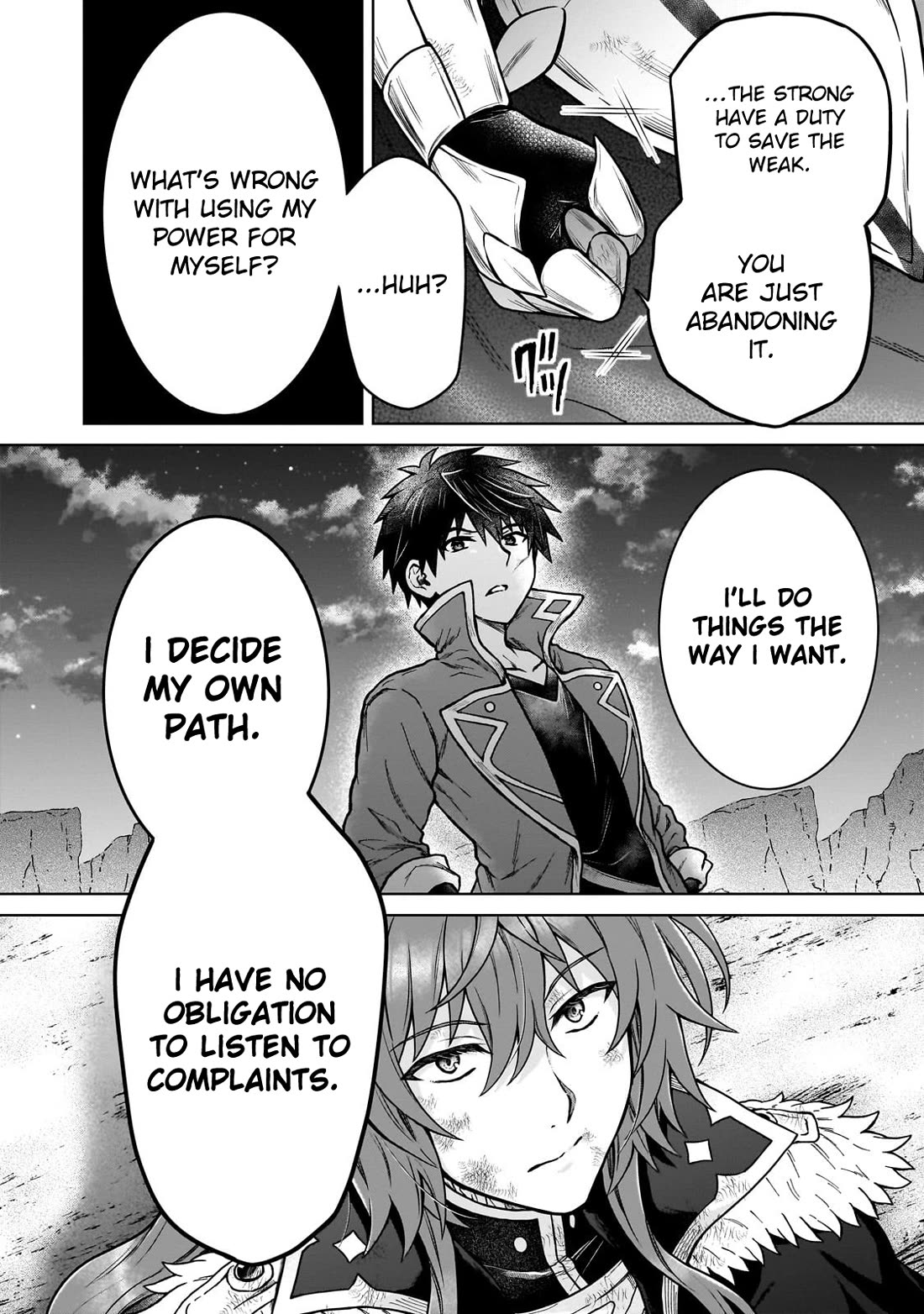 I’m a D-Rank Adventurer, for Some Reason I Got Recruited Into a Hero Party, and Now the Princess Is Stalking Me Chapter 39 page 22 - Chapter 39: For Some Reason He’s Too Strong and I Can't Win